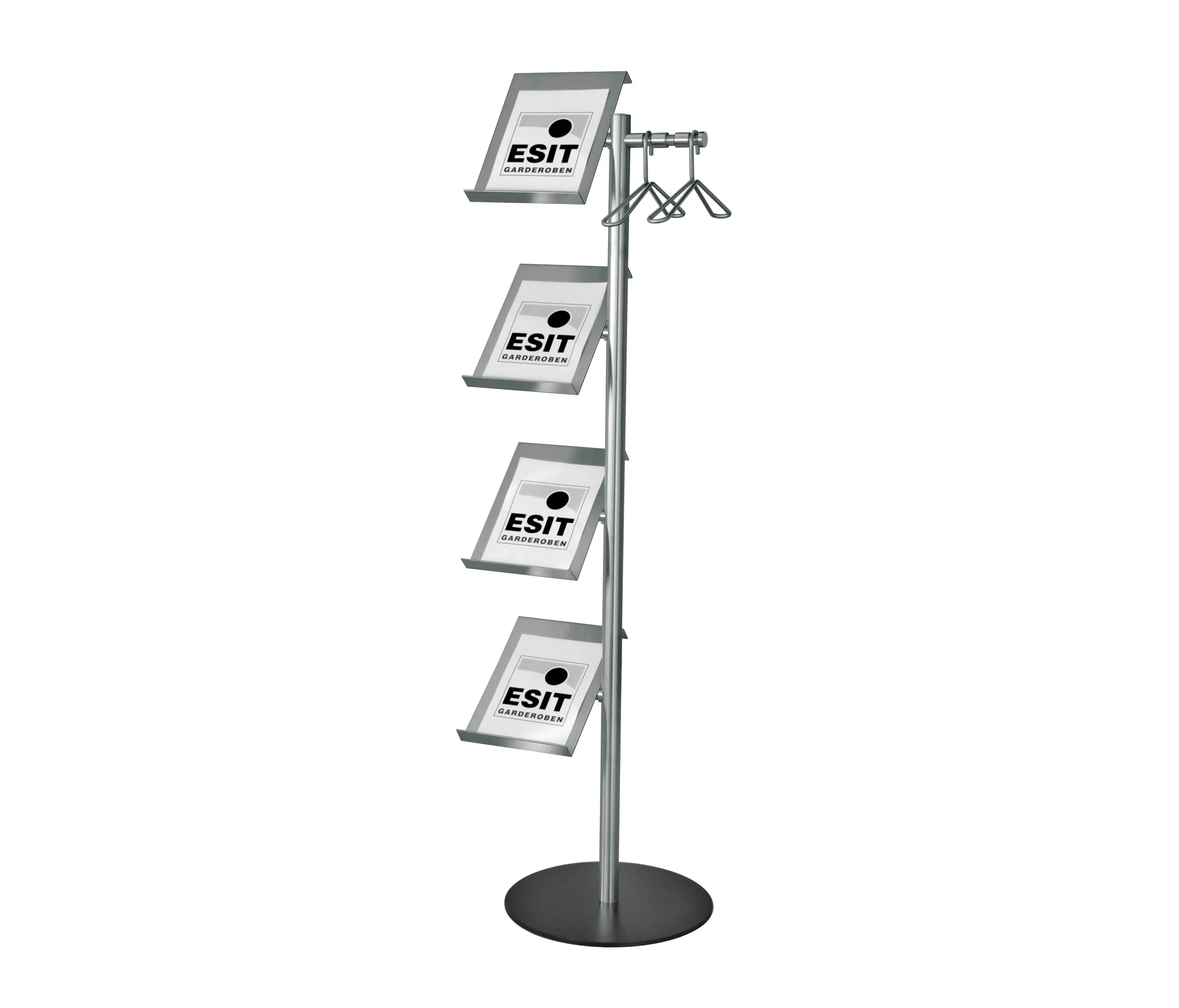 ESIT - 1815L Brochure holder and coat stand