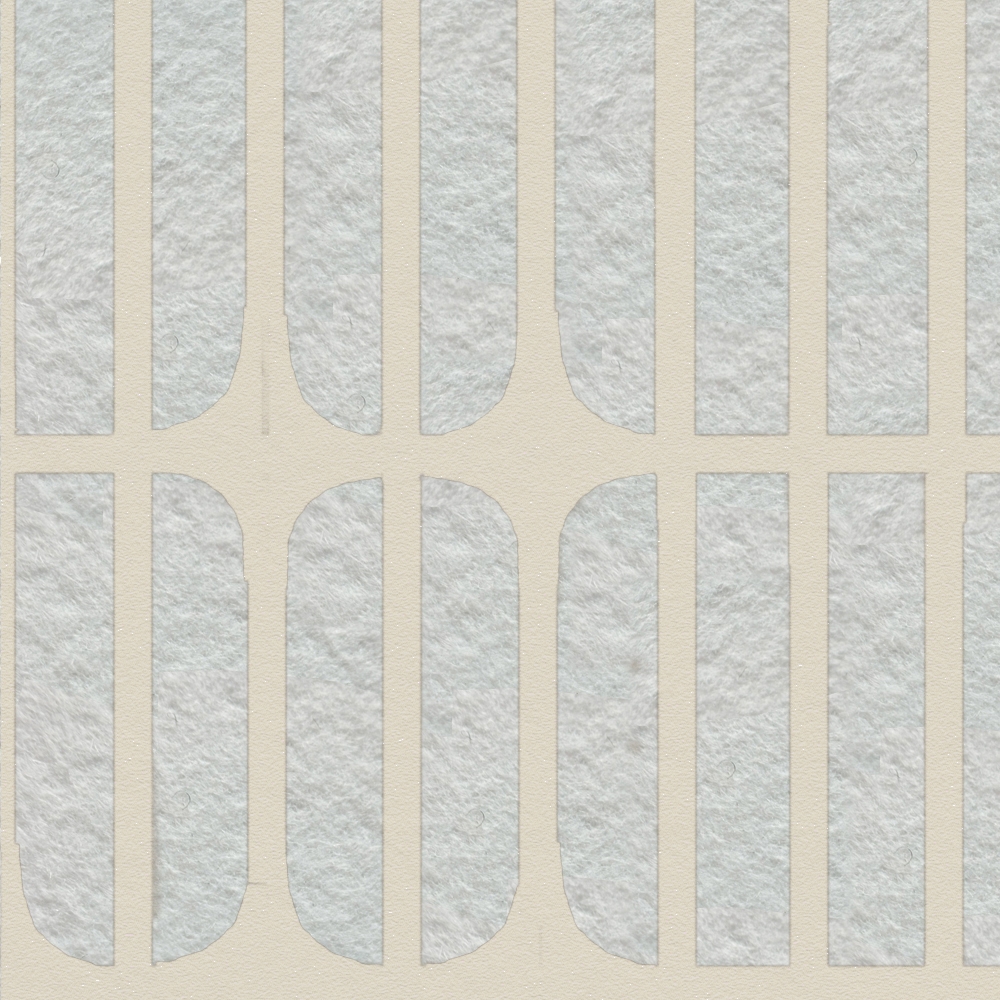 Ecoustic Panel Meta Ash On White