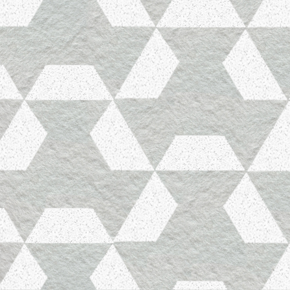 Ecoustic Panel Tri White On White