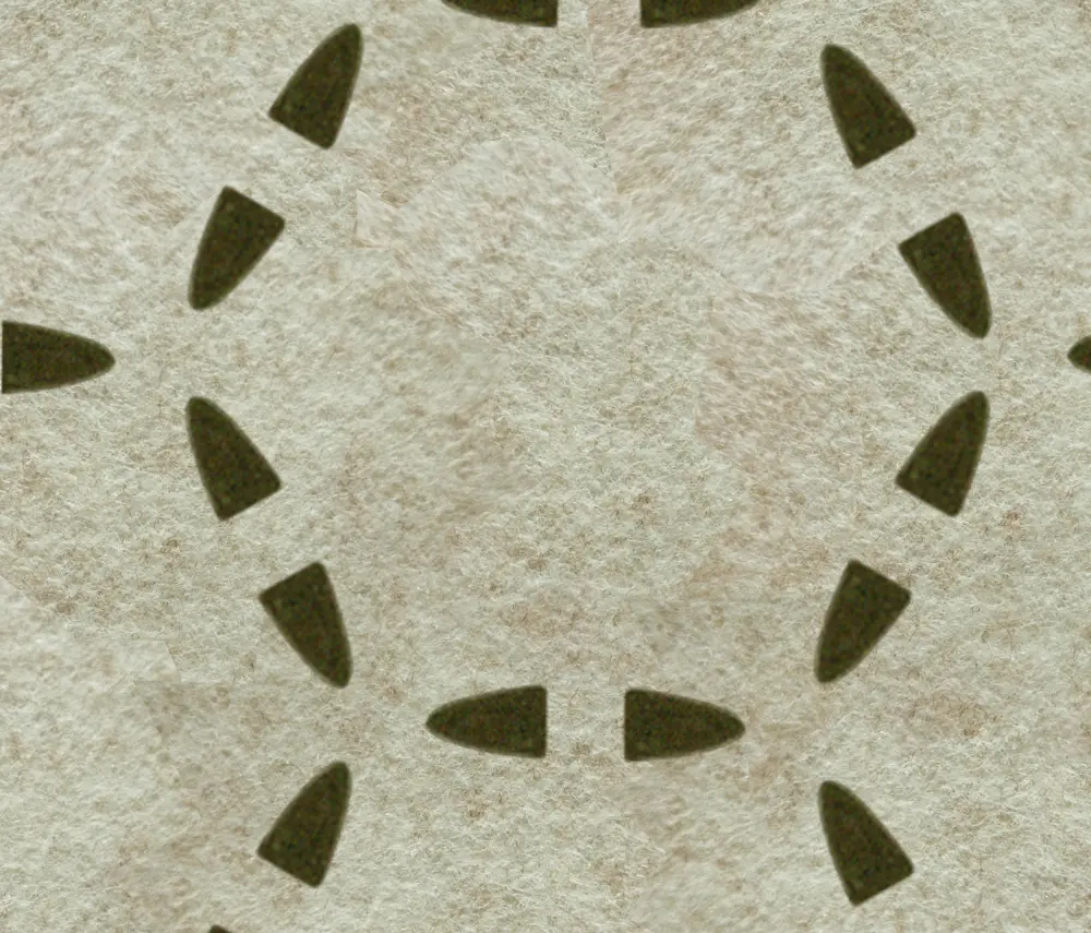 complexma - Ecoustic Panel Disc Moss On Natural