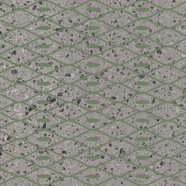 Vertoon produk Maiolicata Rete Pistachio 15X120 | M15120REPI van vervaardiger Ornamenta