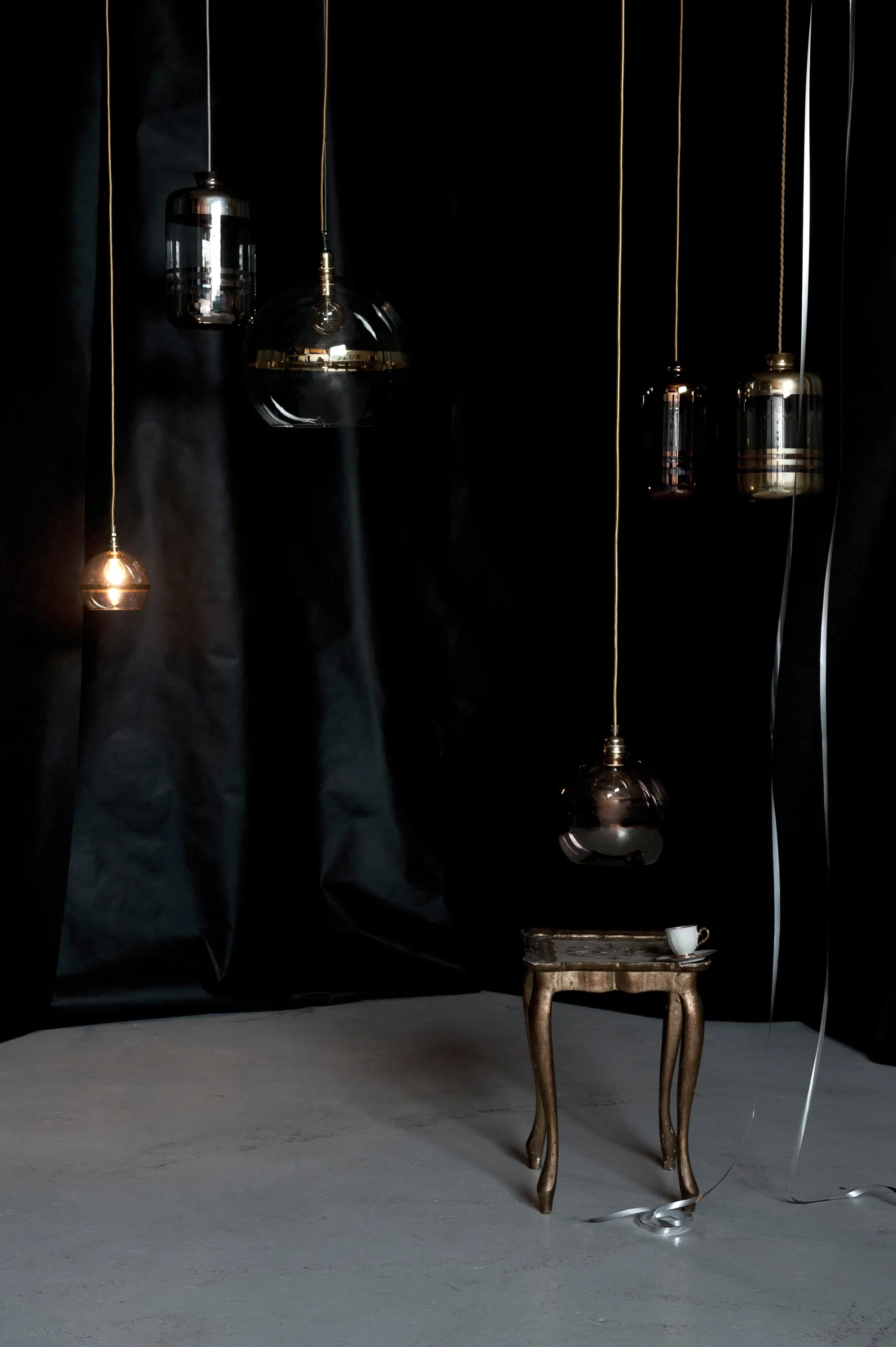 EBB & FLOW - Pillar Lamp Stripes