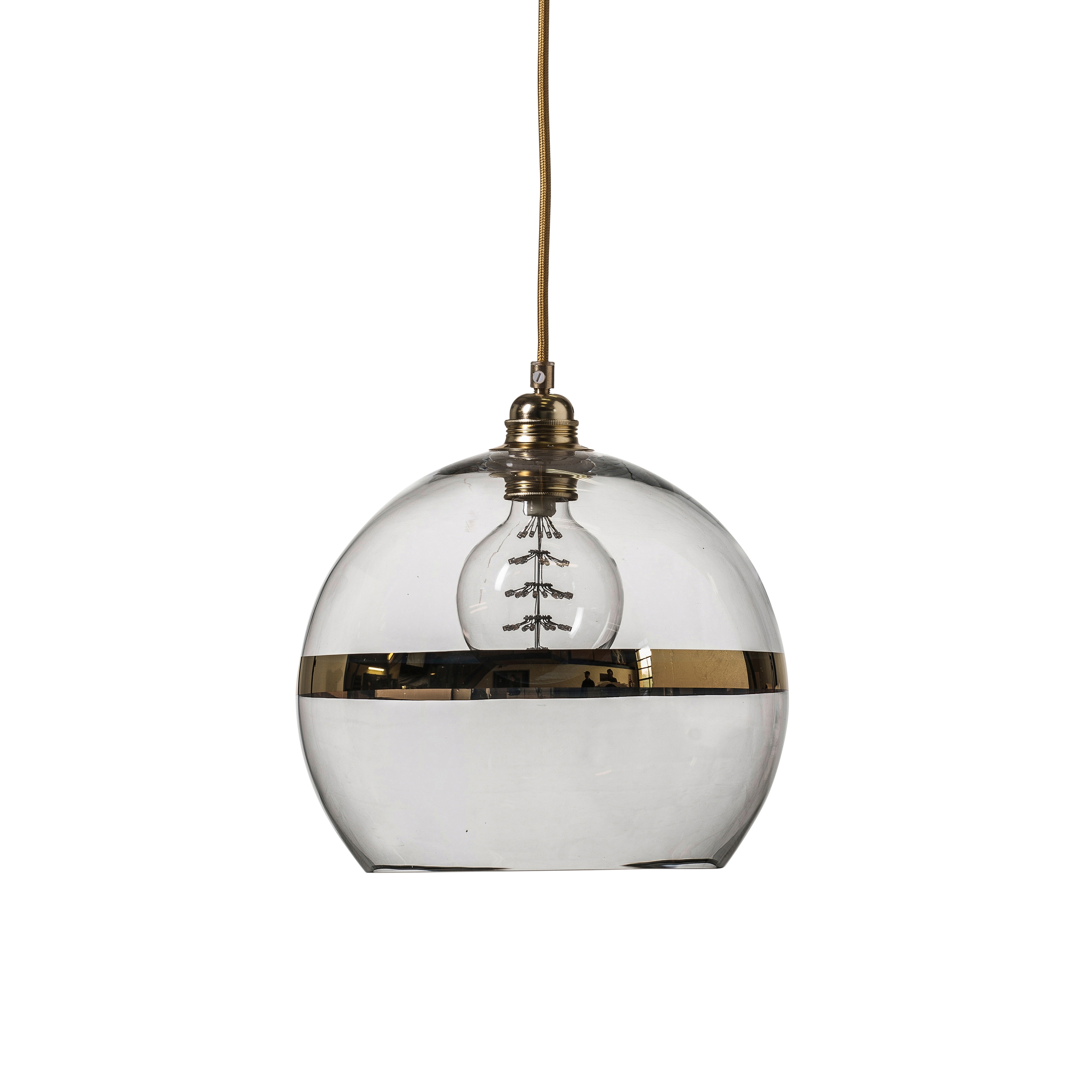 Afficher le produit Rowan Pendant Lamp Stripes du fabricant EBB & FLOW