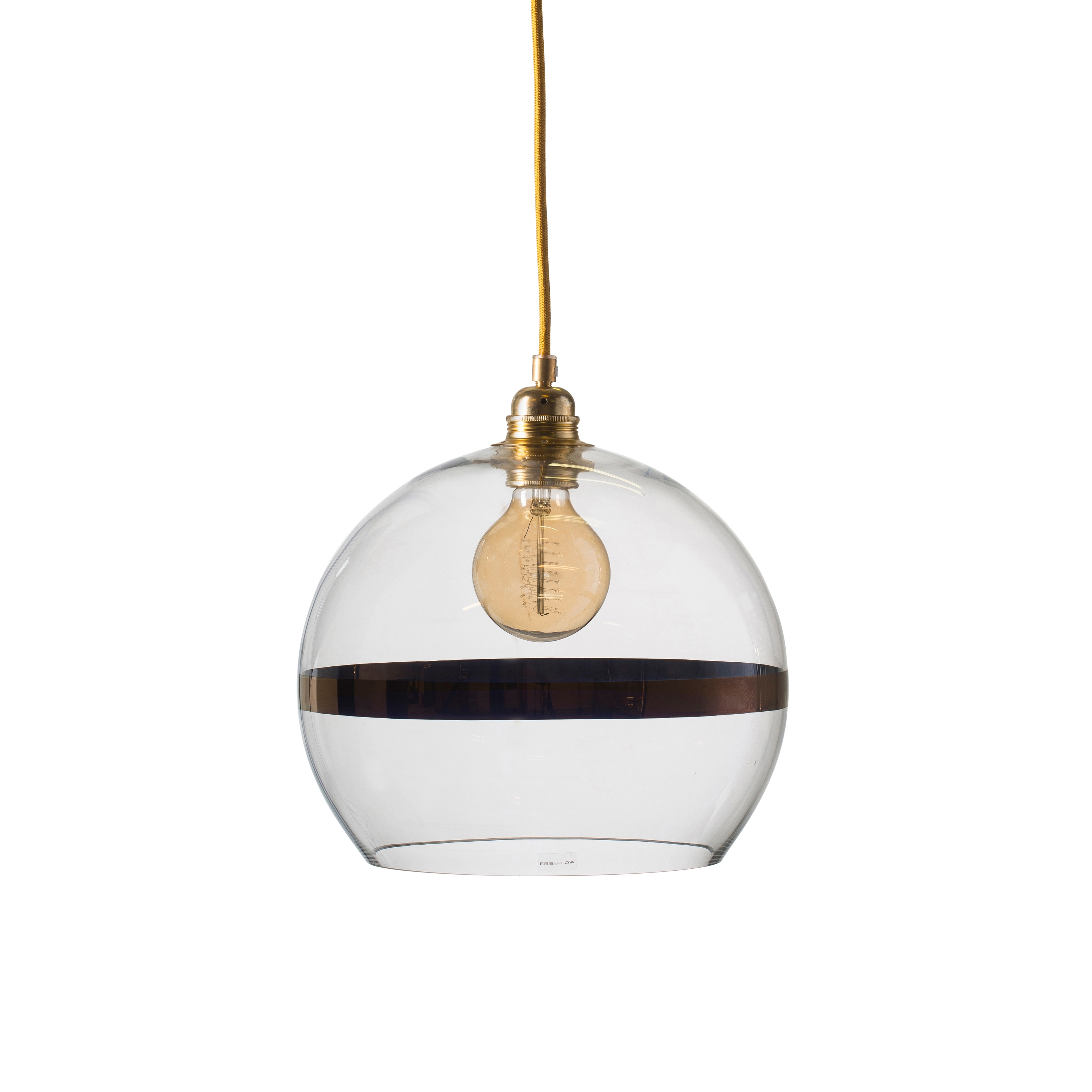 Afficher le produit Rowan Pendant Lamp Stripes du fabricant EBB & FLOW