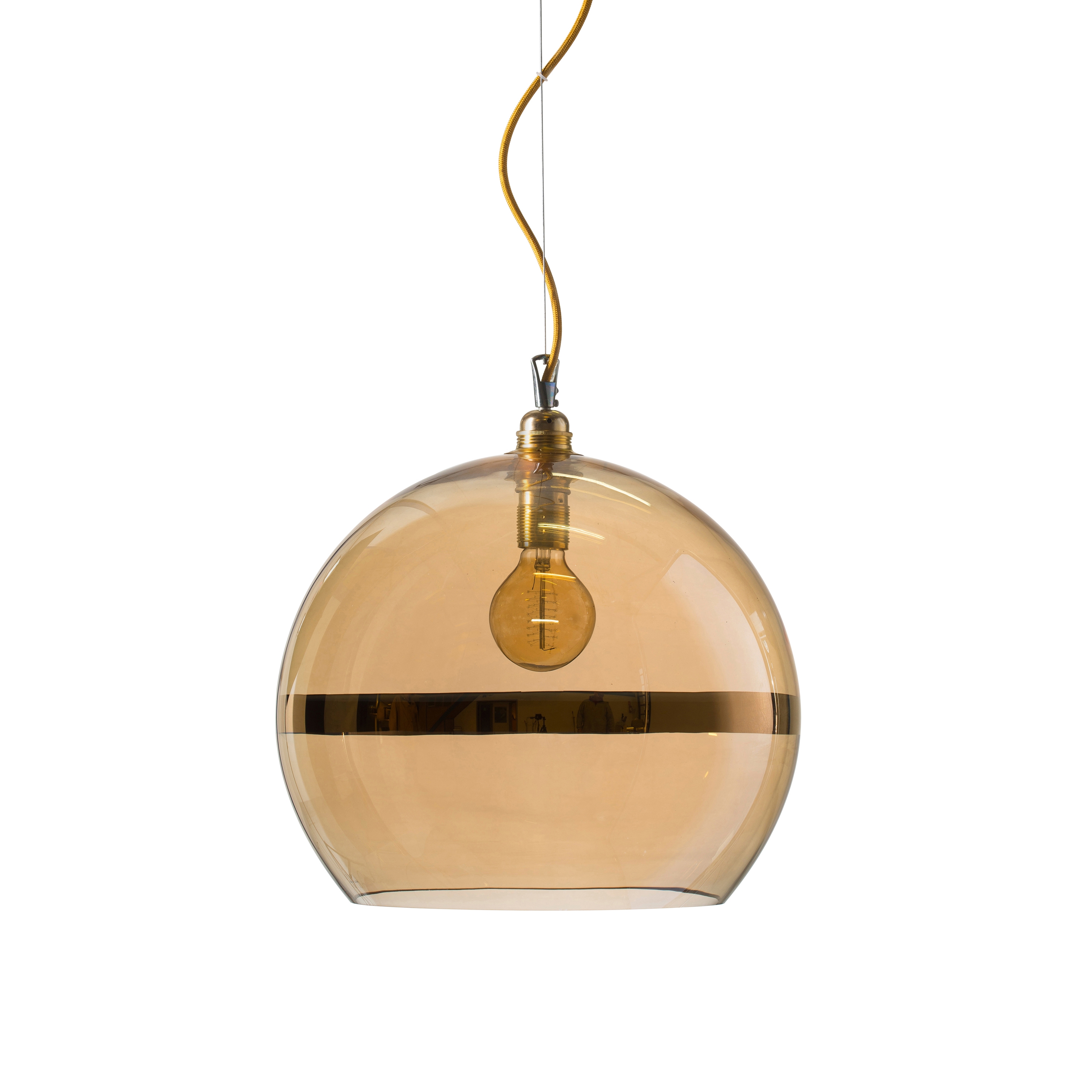 Afficher le produit Rowan Pendant Lamp Stripes du fabricant EBB & FLOW