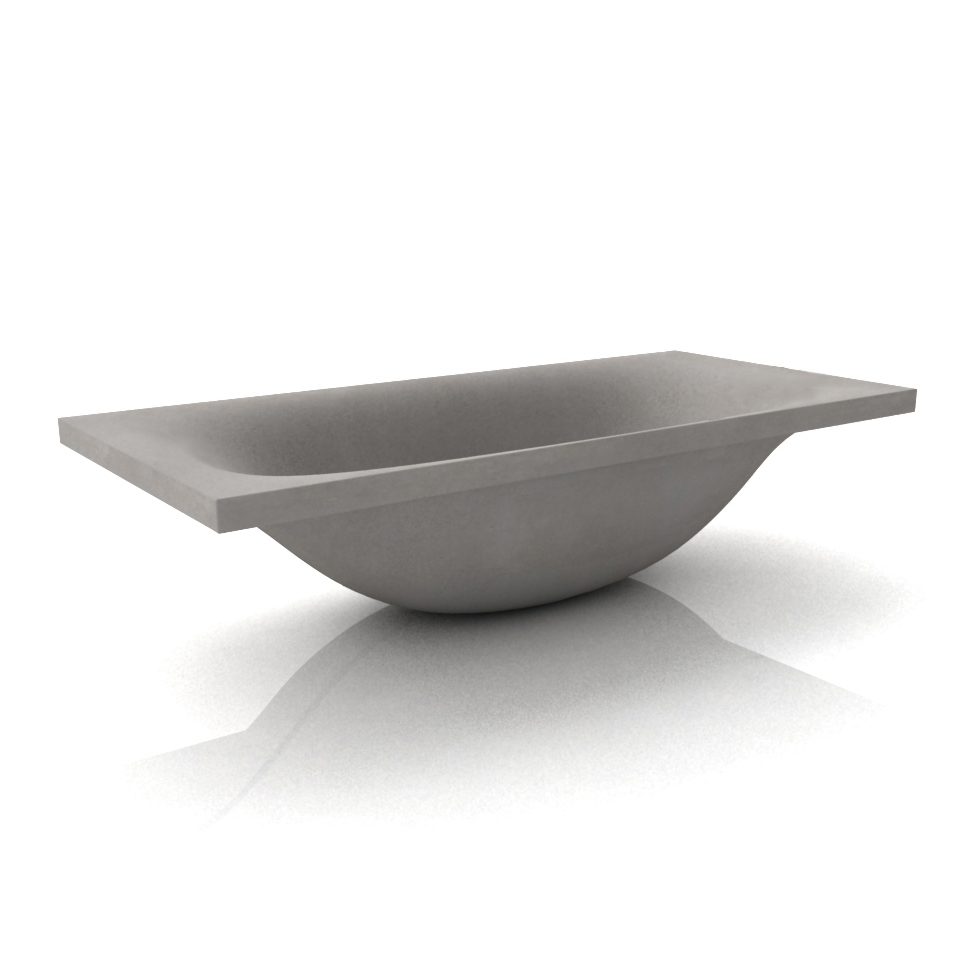 Mostra il prodotto dade WAVE vasca da bagno cemento del produttore Dade Design AG concrete works Beton