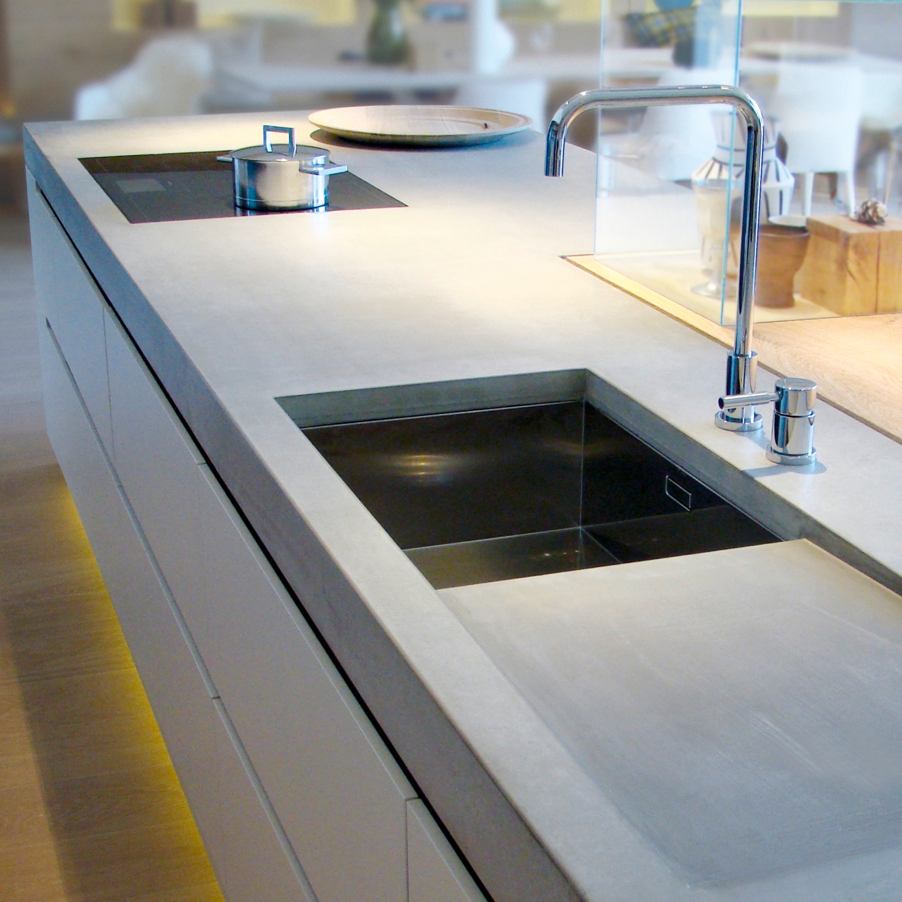 Afficher le produit Concrete Kitchen | Design Example du fabricant Dade Design AG concrete works Beton
