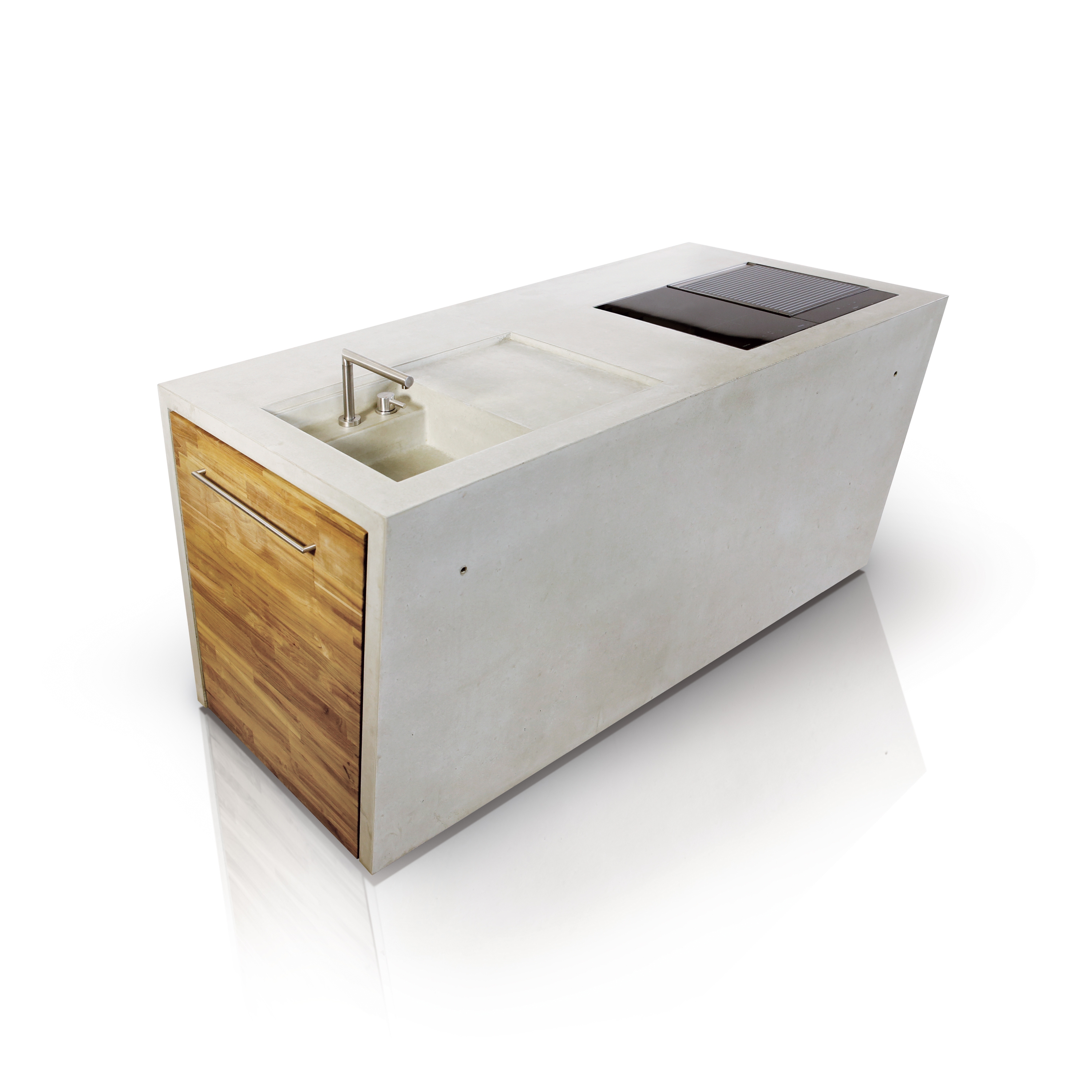 Afficher le produit The Concrete | Outdoor Kitchen du fabricant Dade Design AG concrete works Beton
