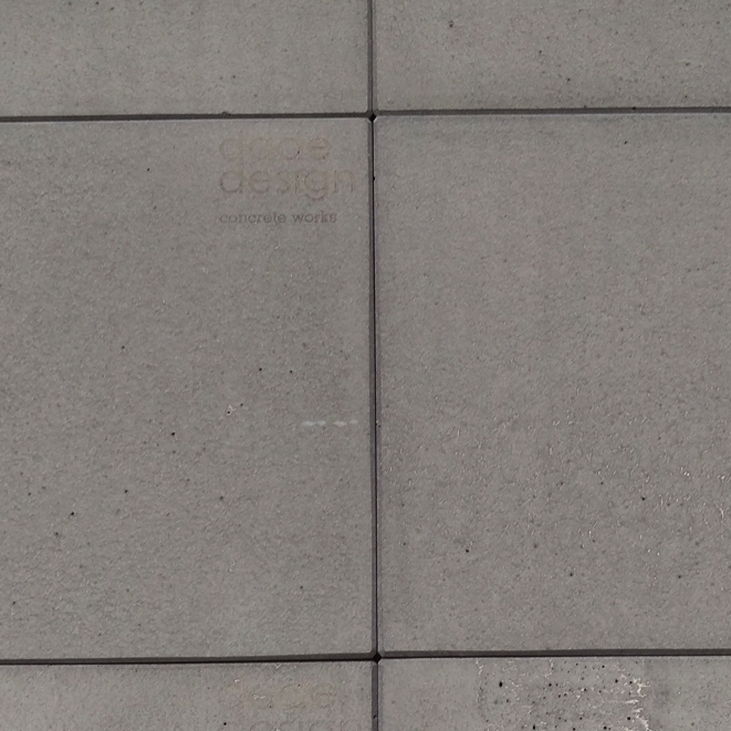 Display product dade PANEL from manufacturer Dade Design AG concrete works Beton