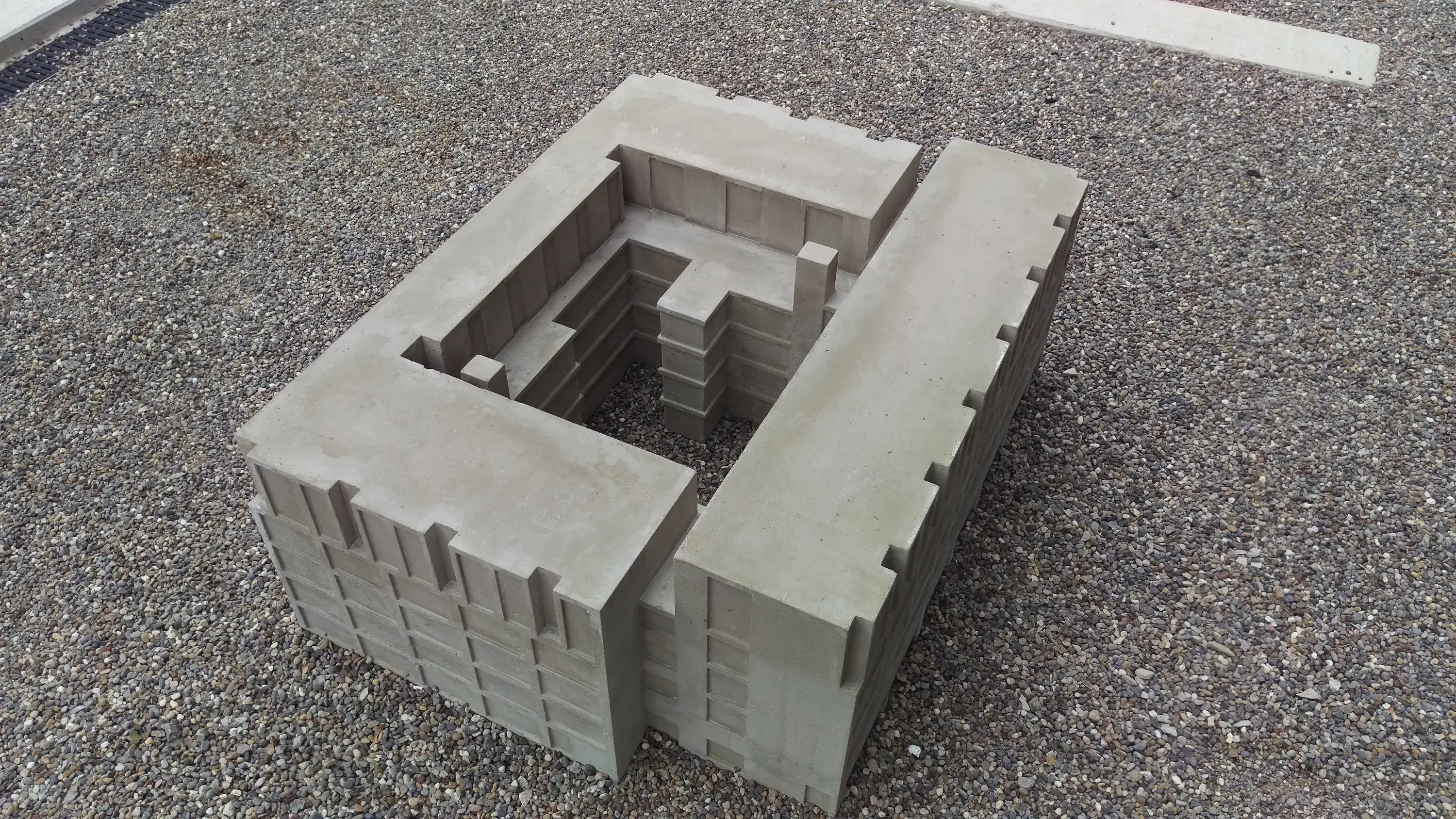 Dade Design AG concrete works Beton - dade Architecture models