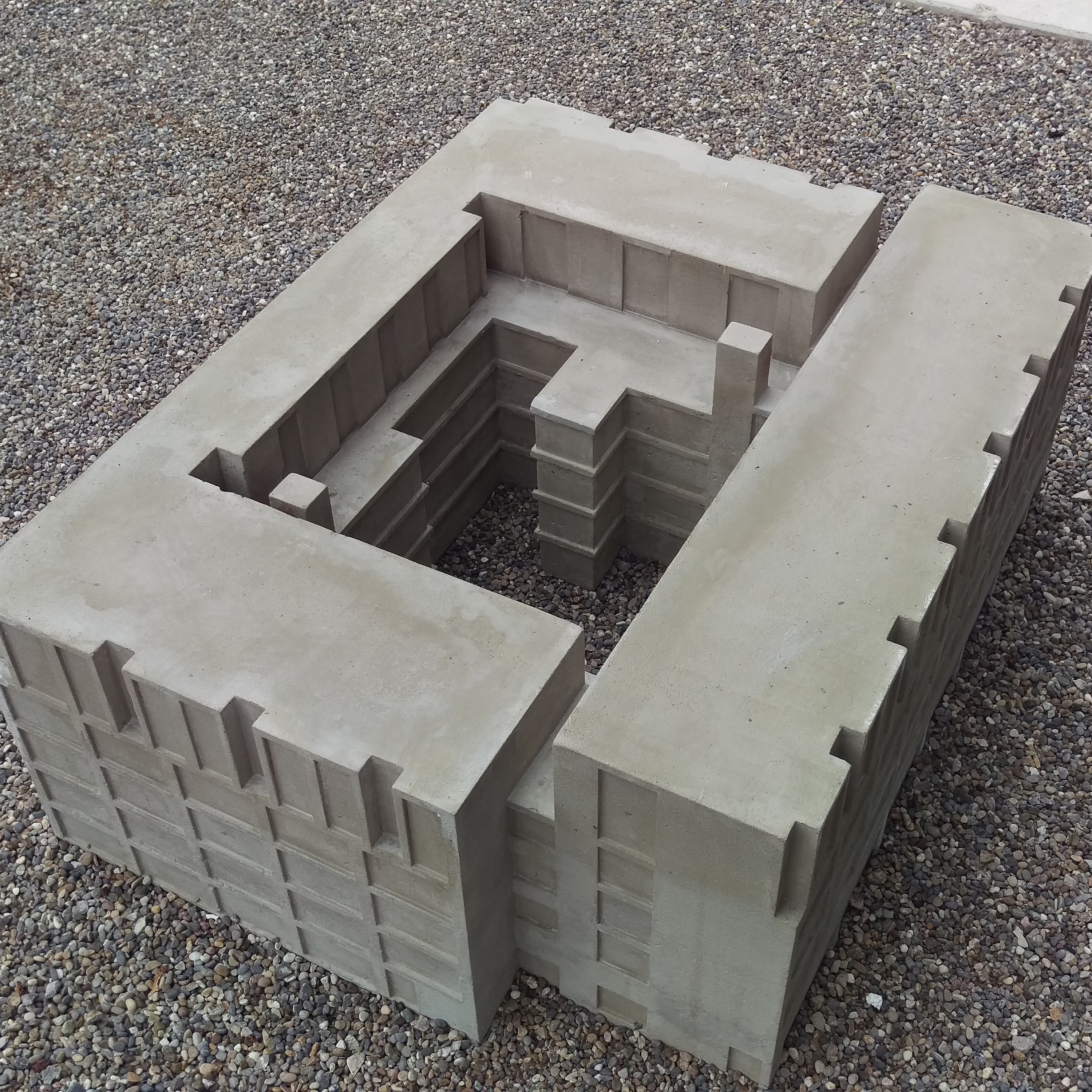 Display product dade Architecture models from manufacturer Dade Design AG concrete works Beton
