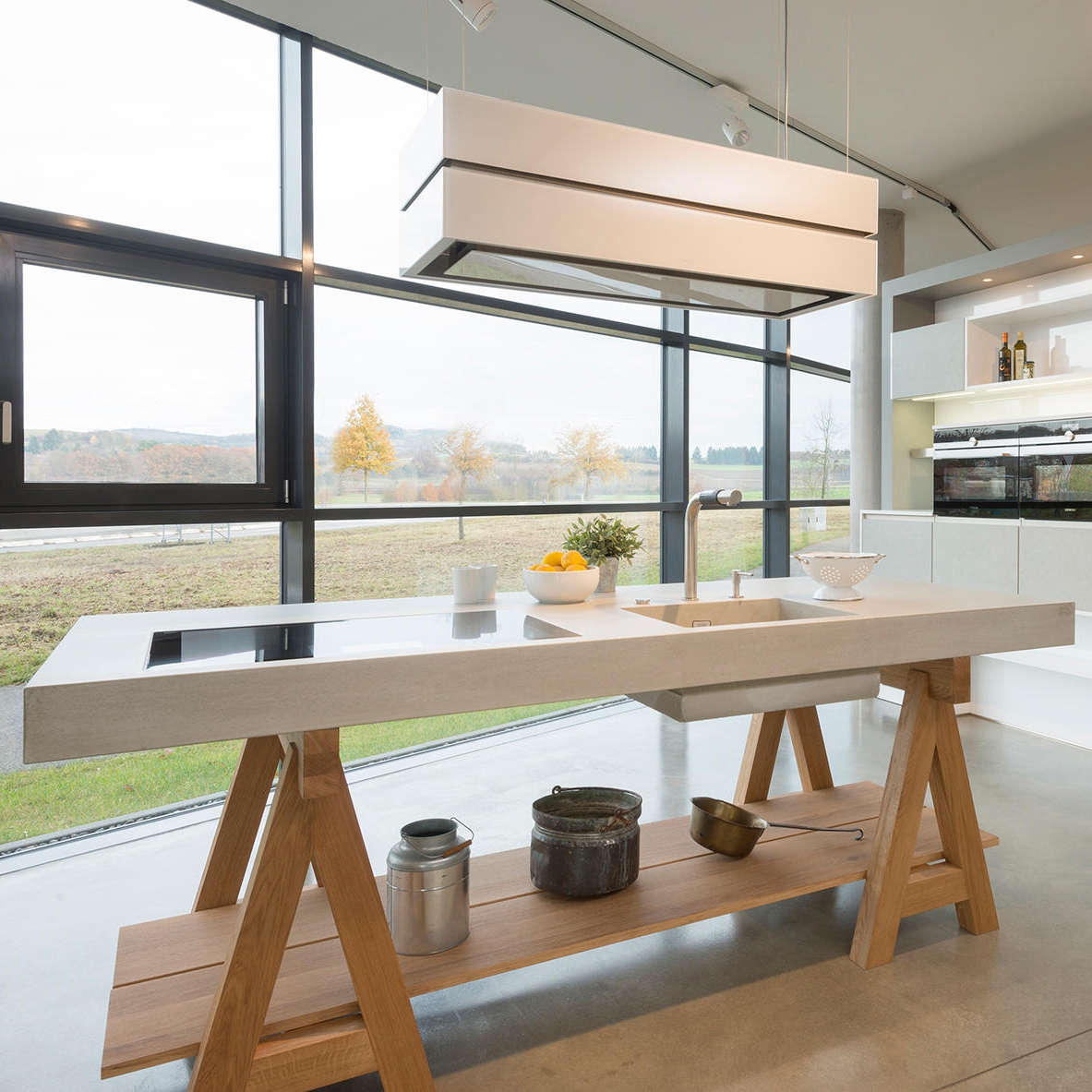 Afficher le produit dade WERKKÜCHE concrete kitchen du fabricant Dade Design AG concrete works Beton