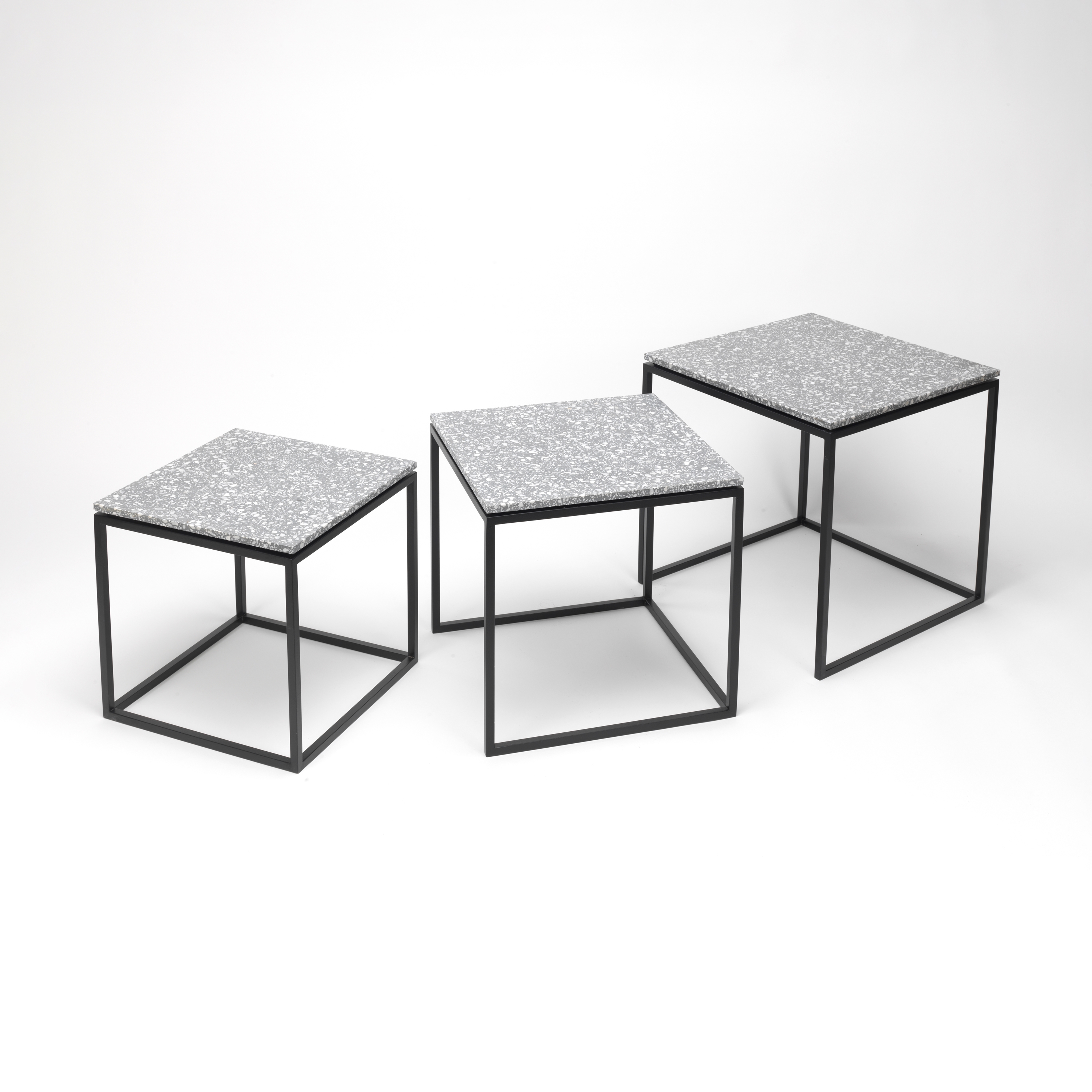 dade LAURA concrete side tables (set)