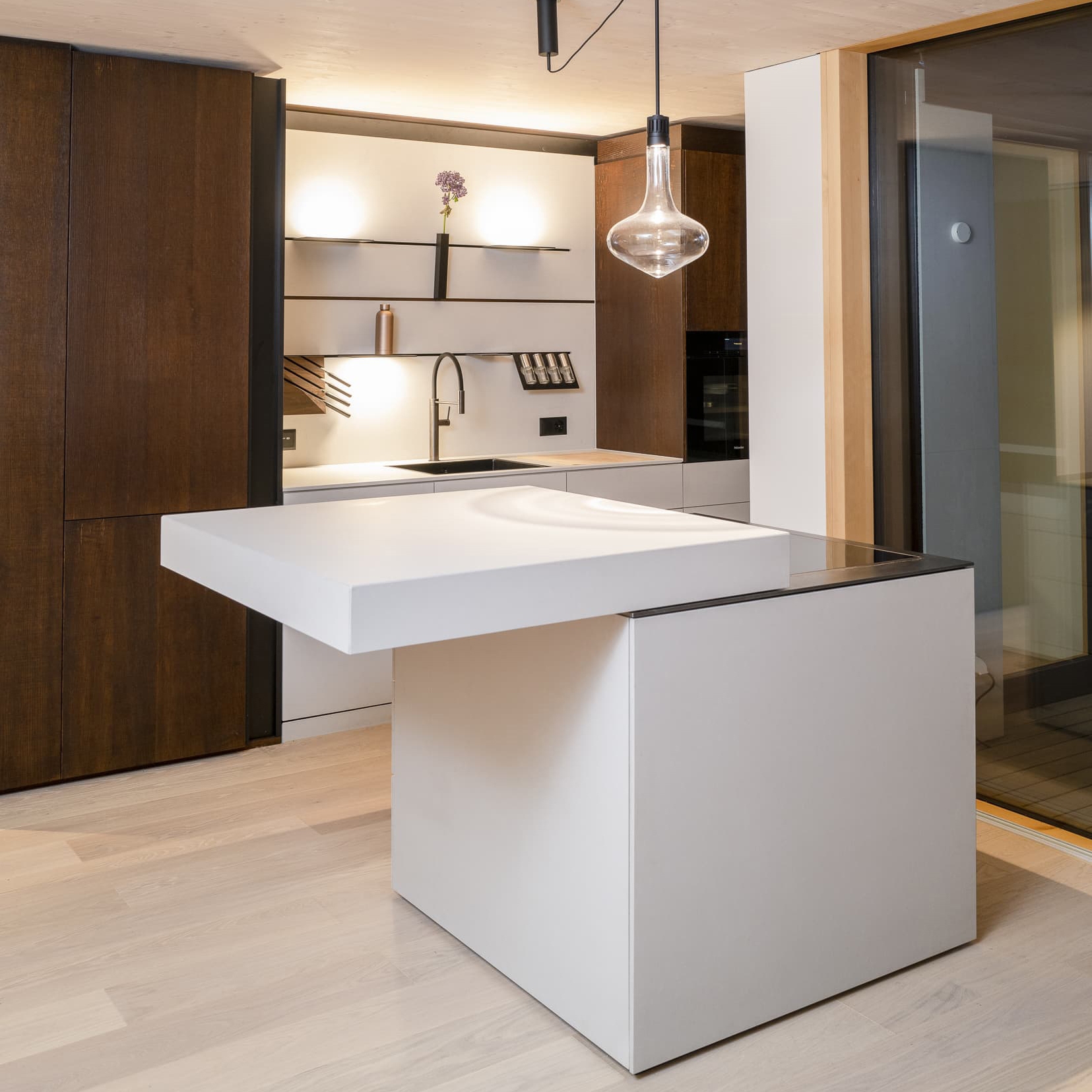 Afficher le produit dade 1004 | dade 1004 concrete kitchen du fabricant Dade Design AG concrete works Beton