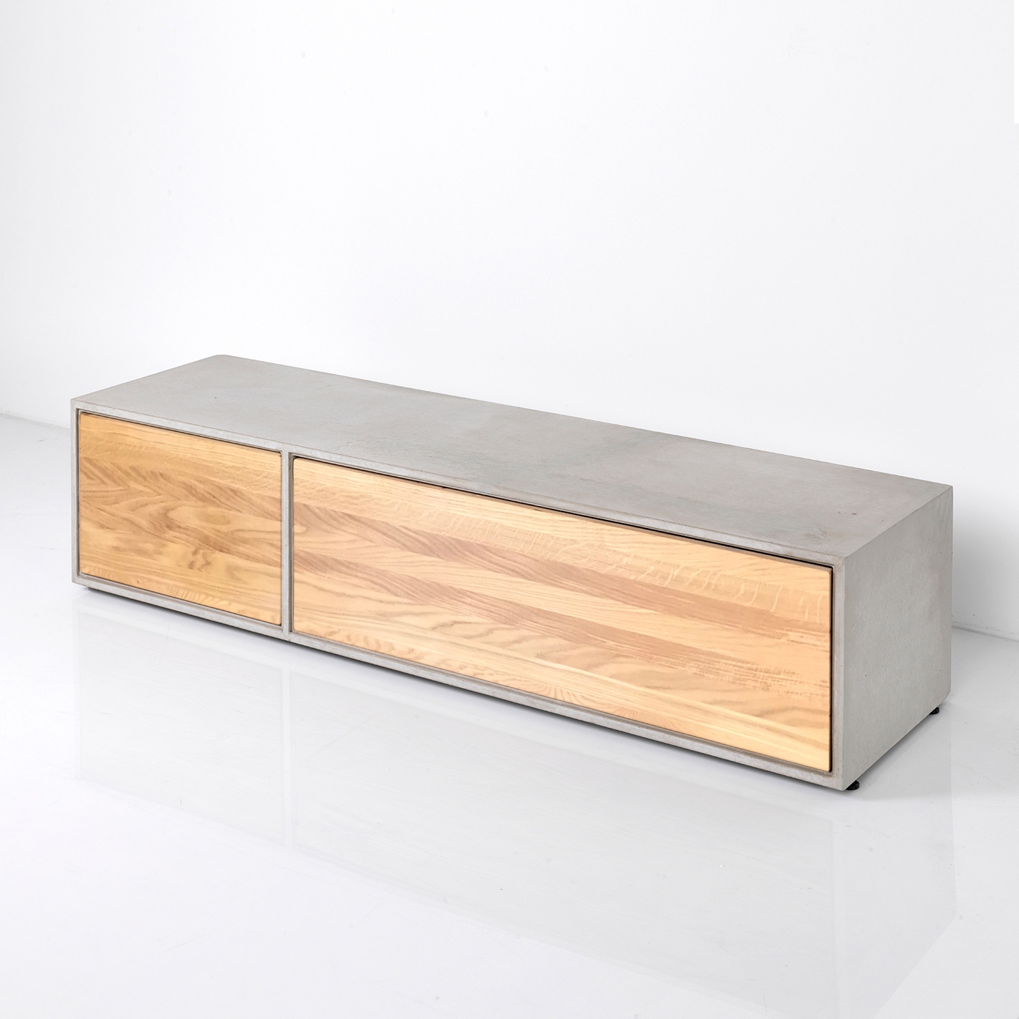 dade LOWBOARD | dade LOWBOARD oak / concrete