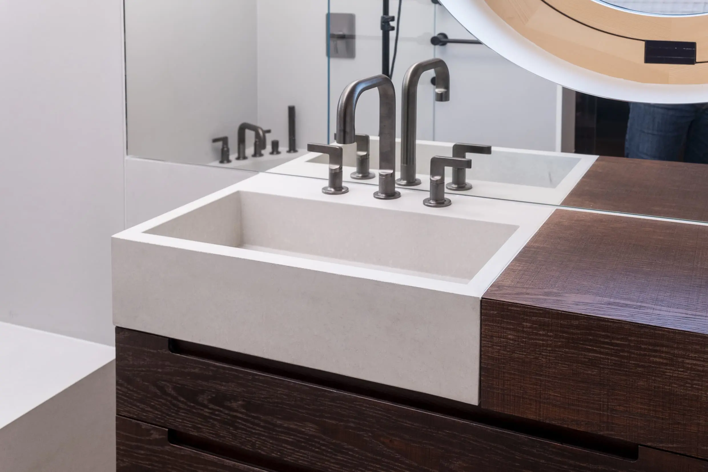 Dade Design AG concrete works Beton - dade JARON 90 Waschtischmöbel
