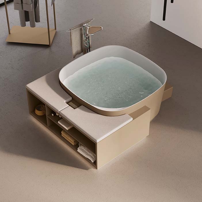 Display product Fonte wellness bathtub from manufacturer Ideagroup