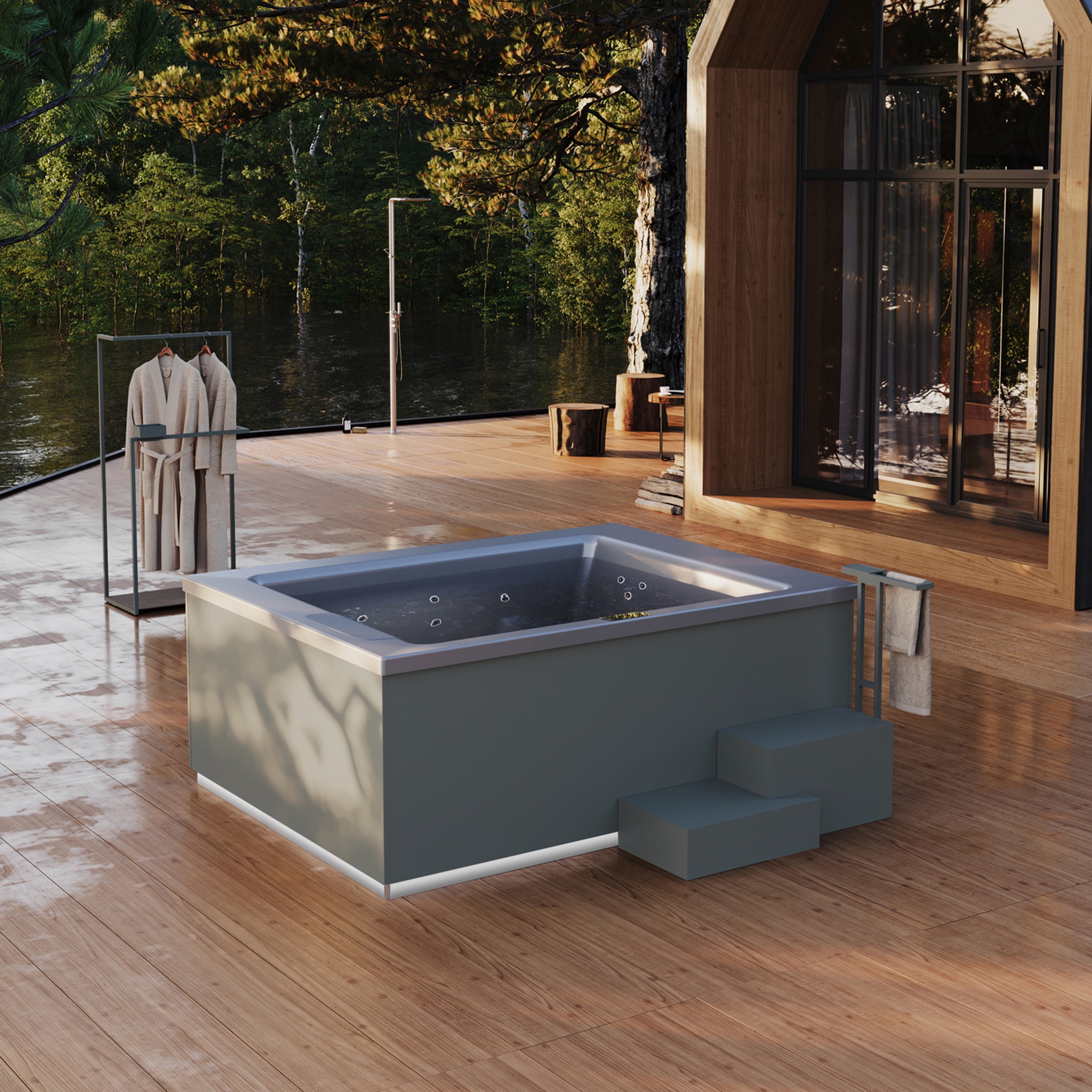 Afficher le produit Helba 210 hot tub du fabricant Ideagroup
