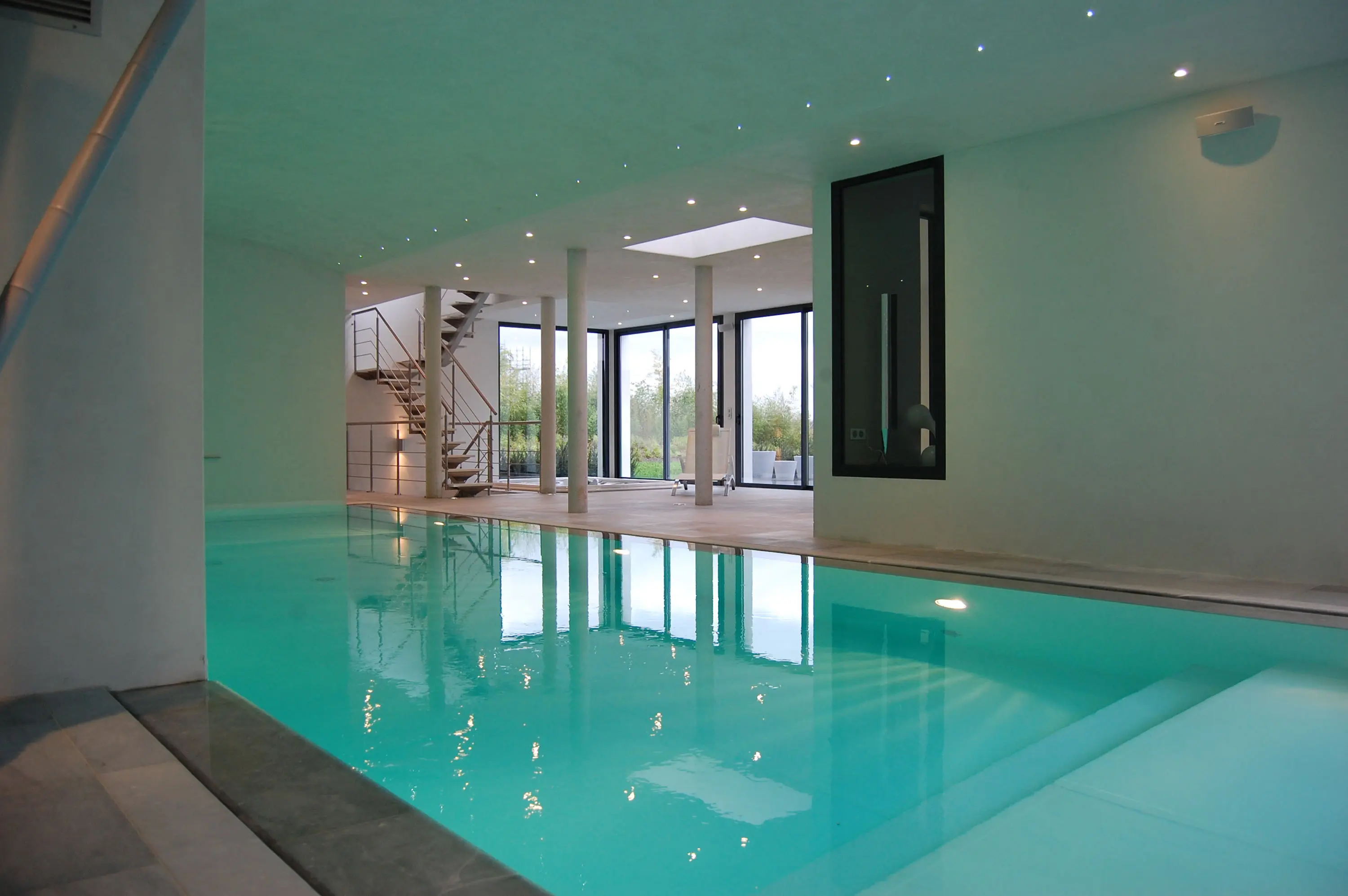 Piscines Carré Bleu - Interior pool