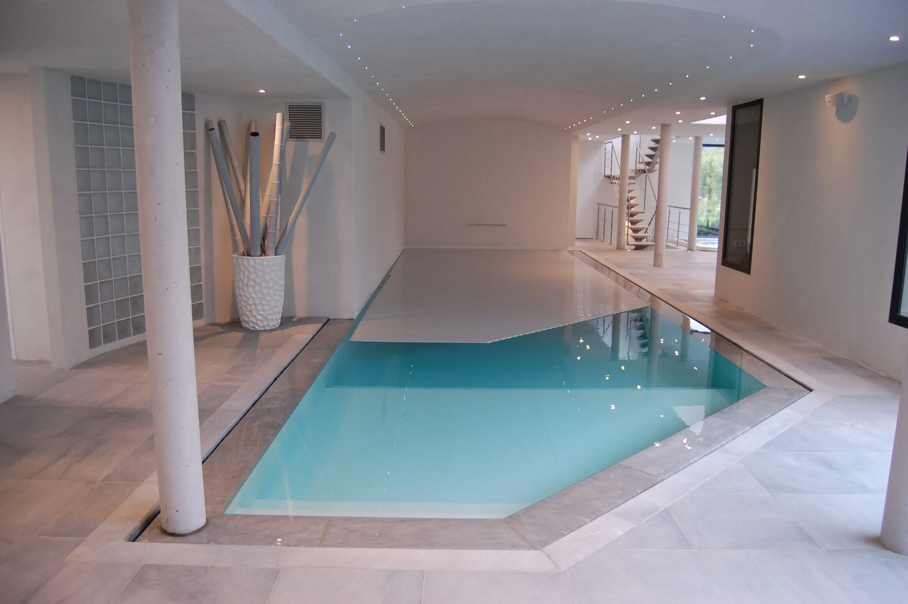Piscines Carré Bleu - Interior pool