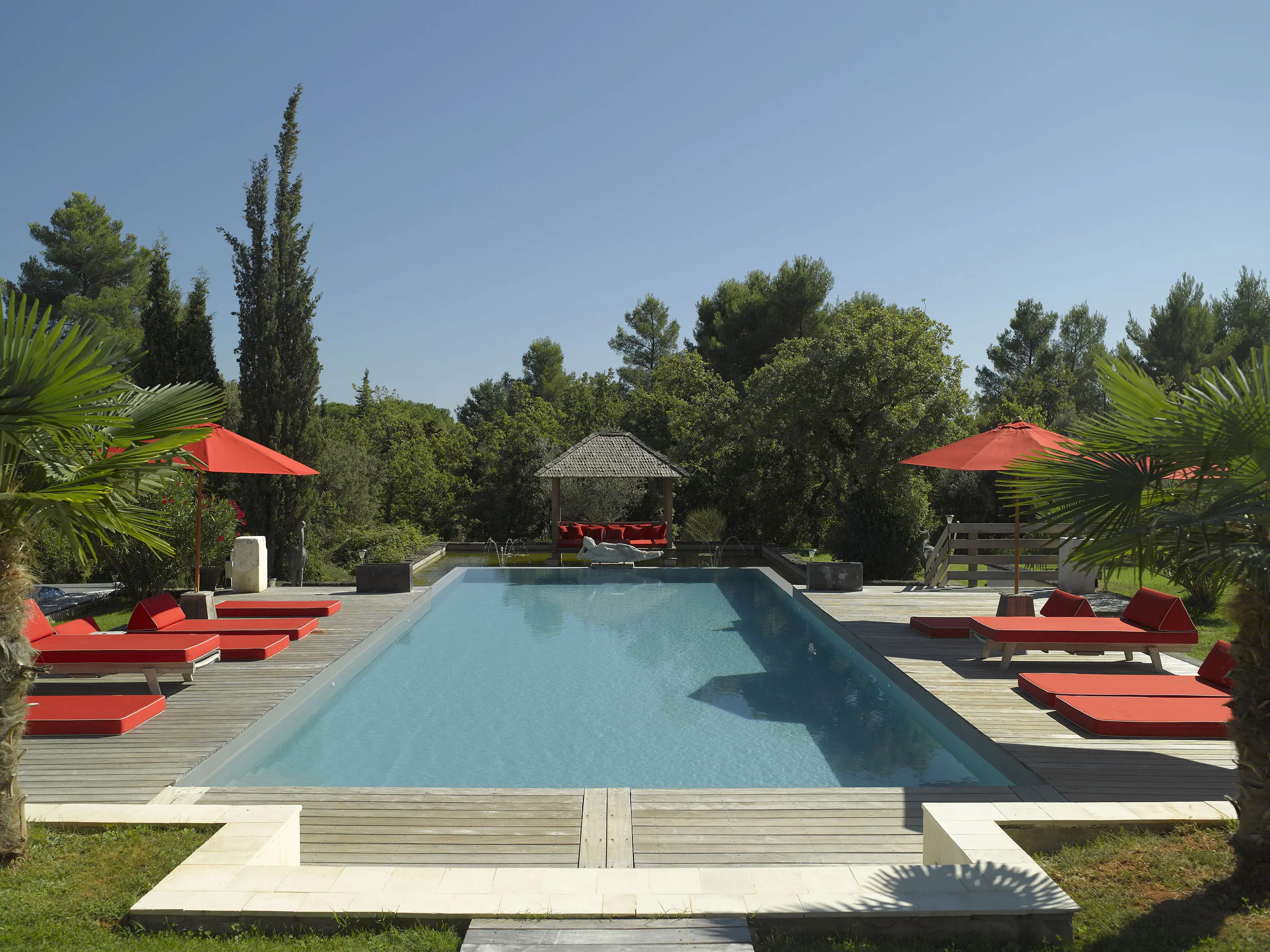 Piscines Carré Bleu - Overflow pool
