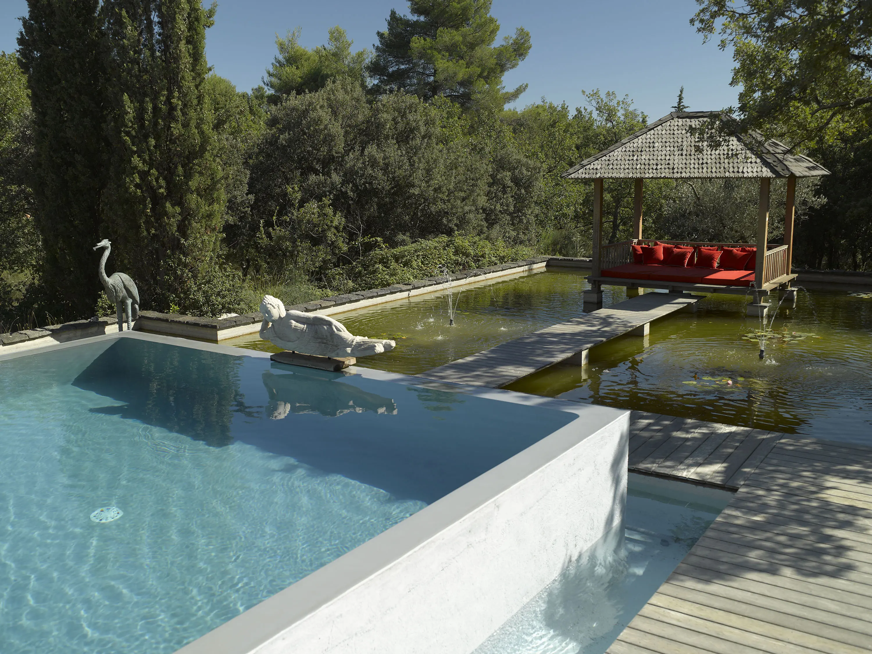 Piscines Carré Bleu - Overflow pool