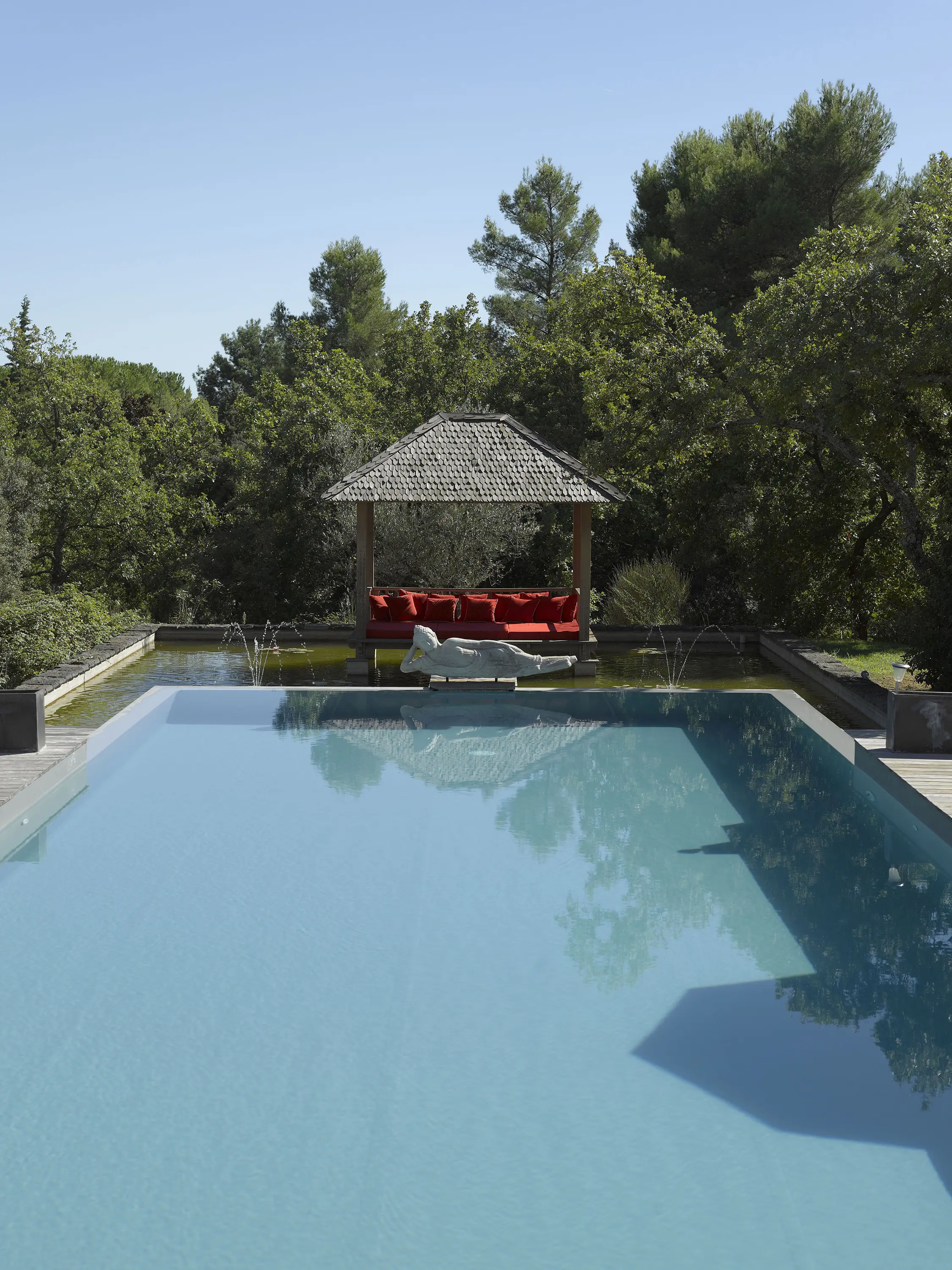 Piscines Carré Bleu - Overflow pool