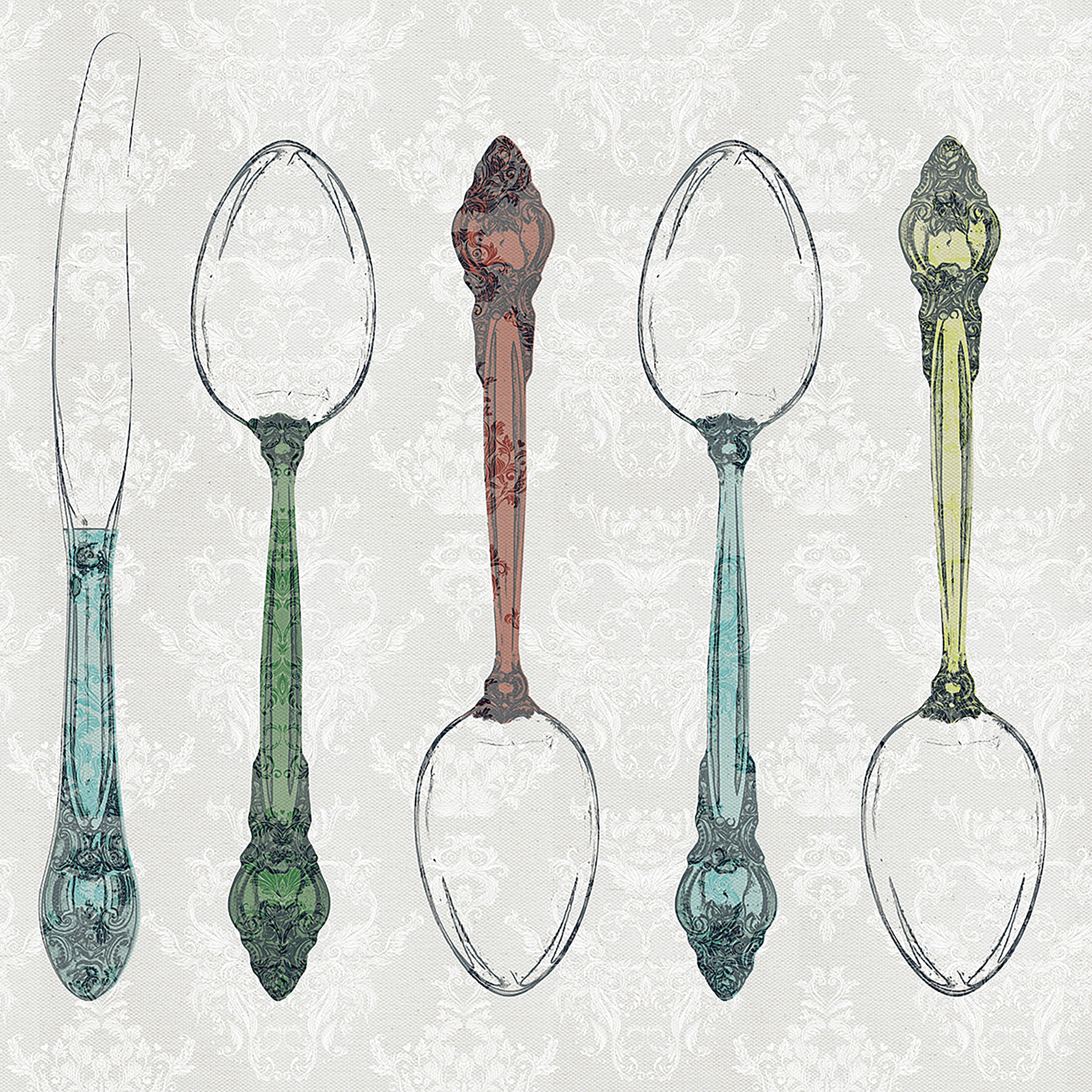 Display product Silverware from manufacturer Inkiostro Bianco