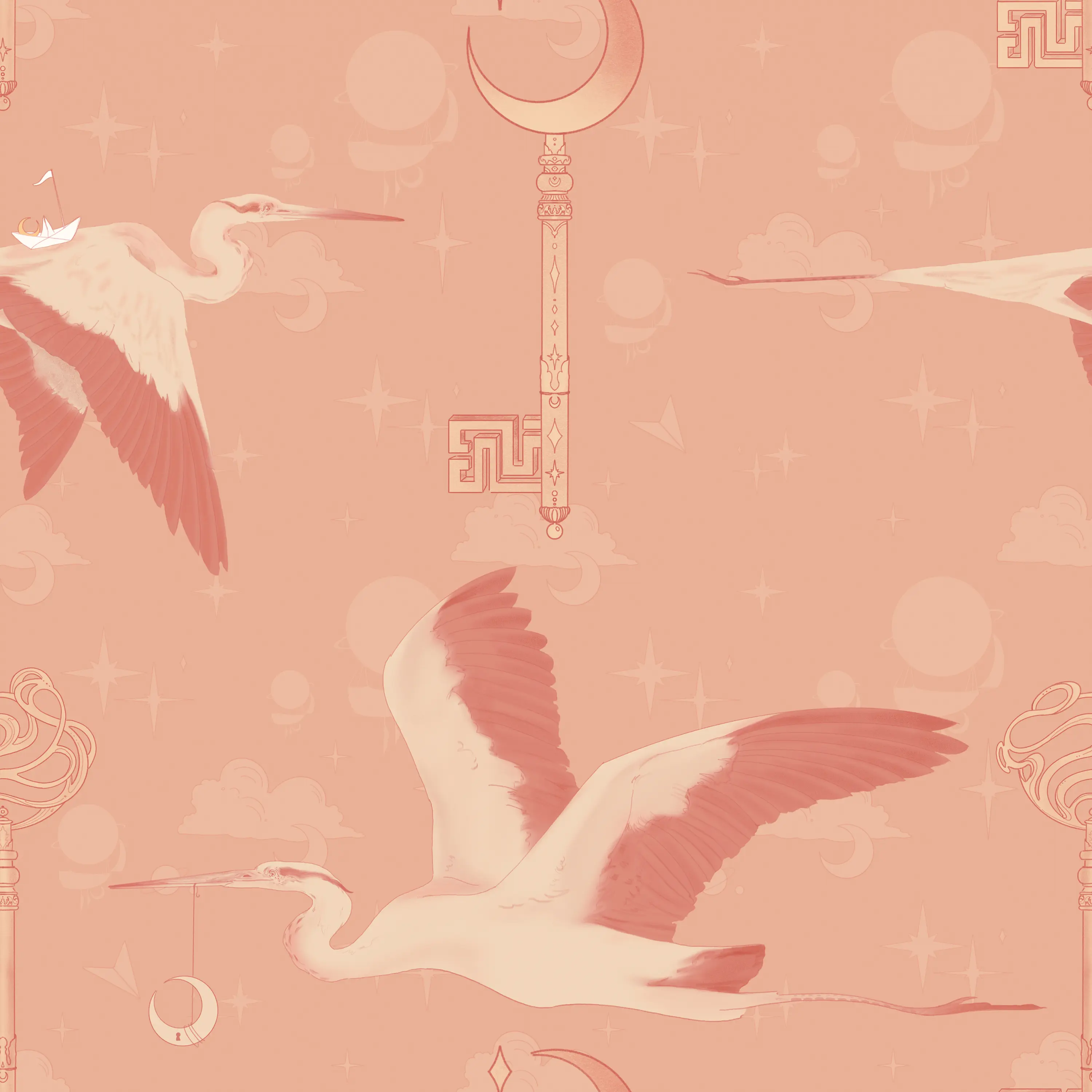 Inkiostro Bianco - Heron's flight