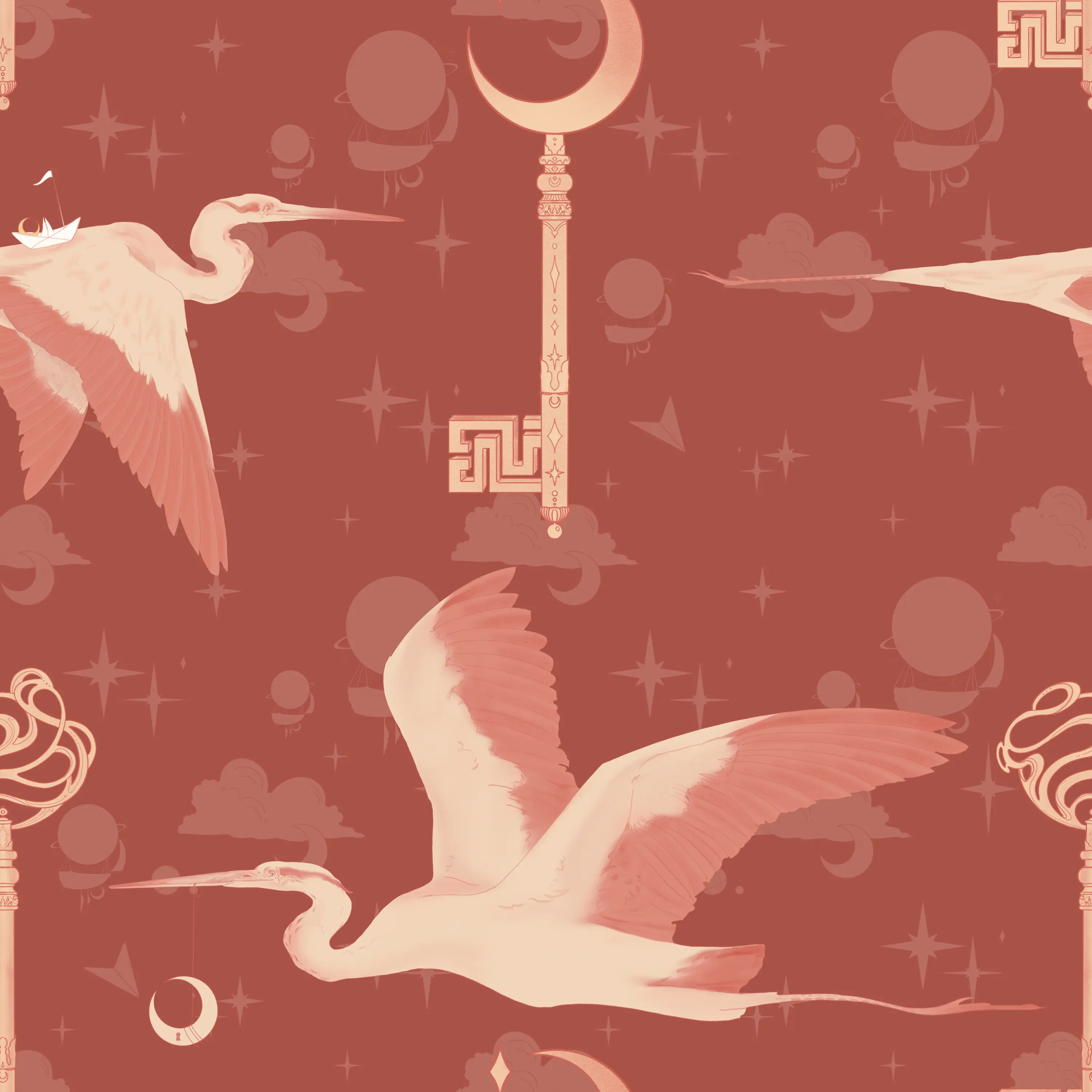 Inkiostro Bianco - Heron's flight