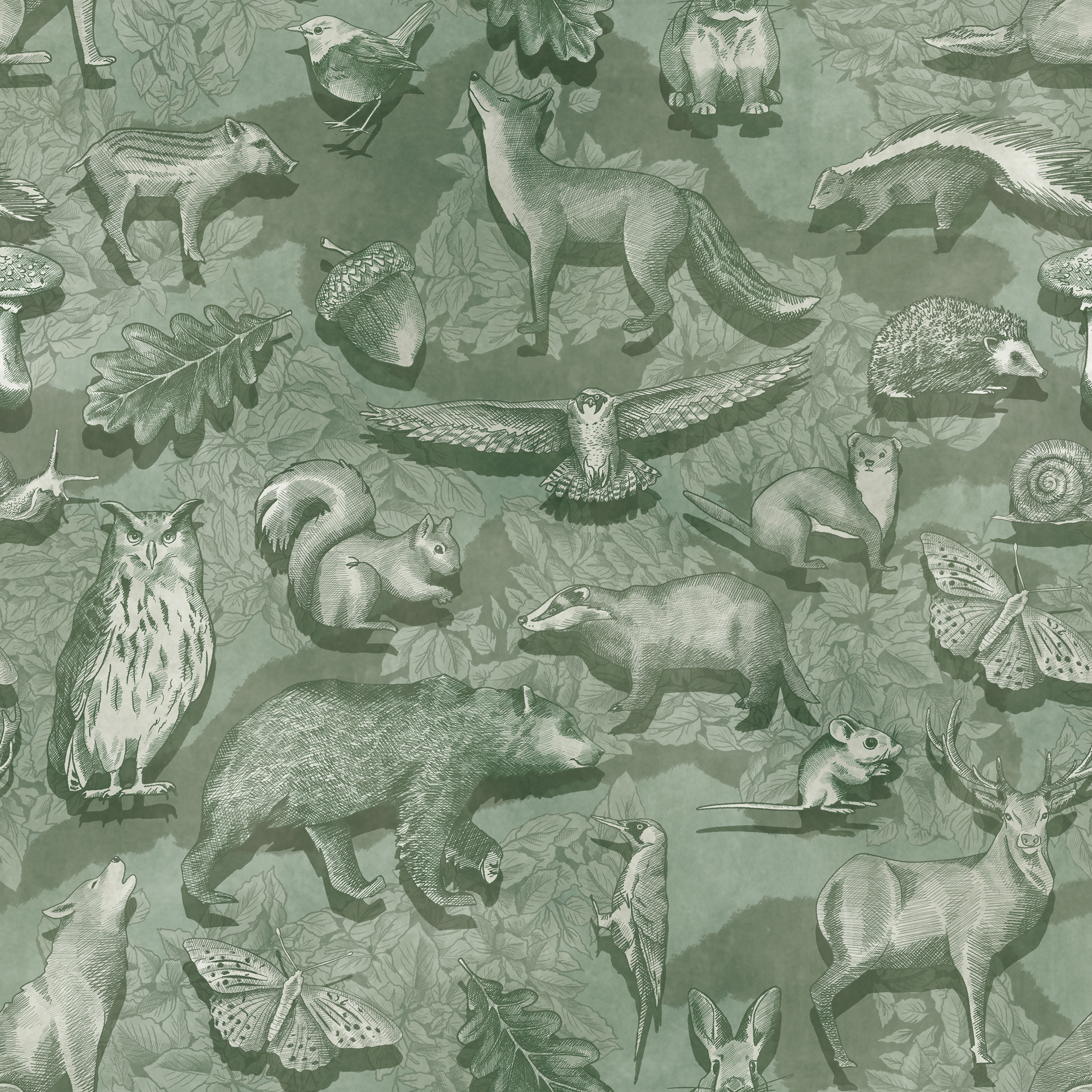 Afficher le produit Woodland du fabricant Inkiostro Bianco
