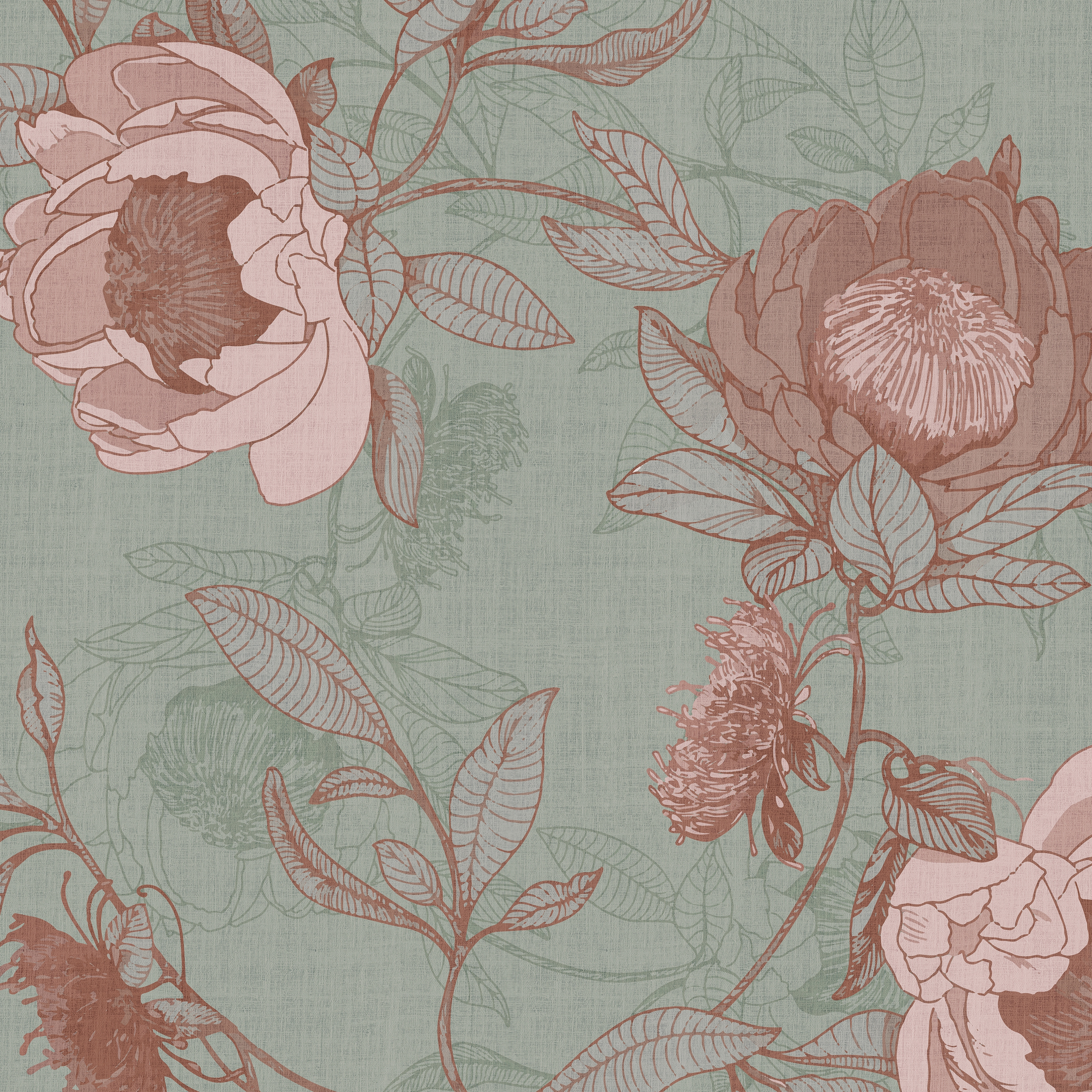 Mostrar el producto Floral Rhythm del fabricante Inkiostro Bianco