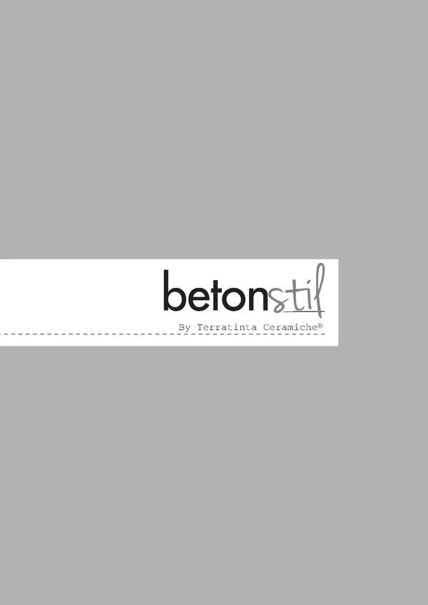 Preview image for the file Terratinta Ceramiche BETONSTIL