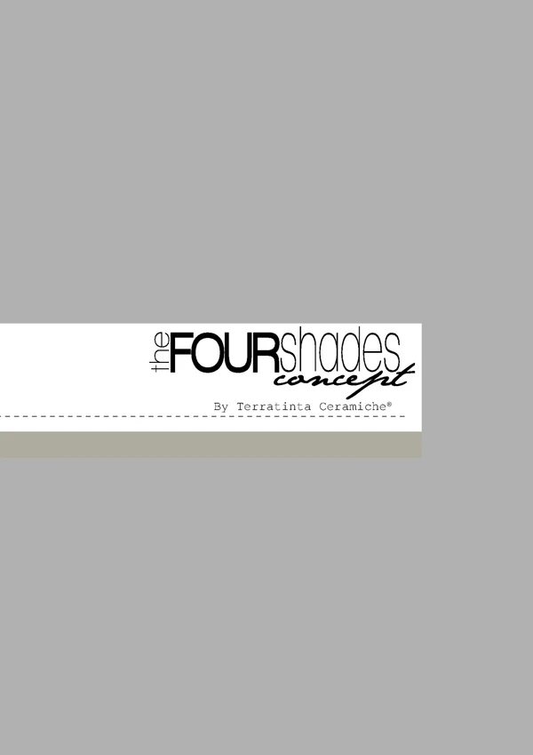 Preview image for the file Terratinta Ceramiche THE FOUR SHADES CONCEPT