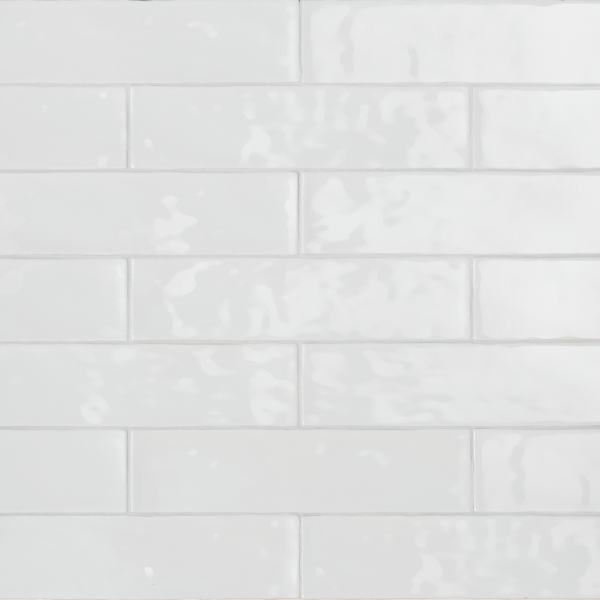 Betonbrick Wall White Glossy