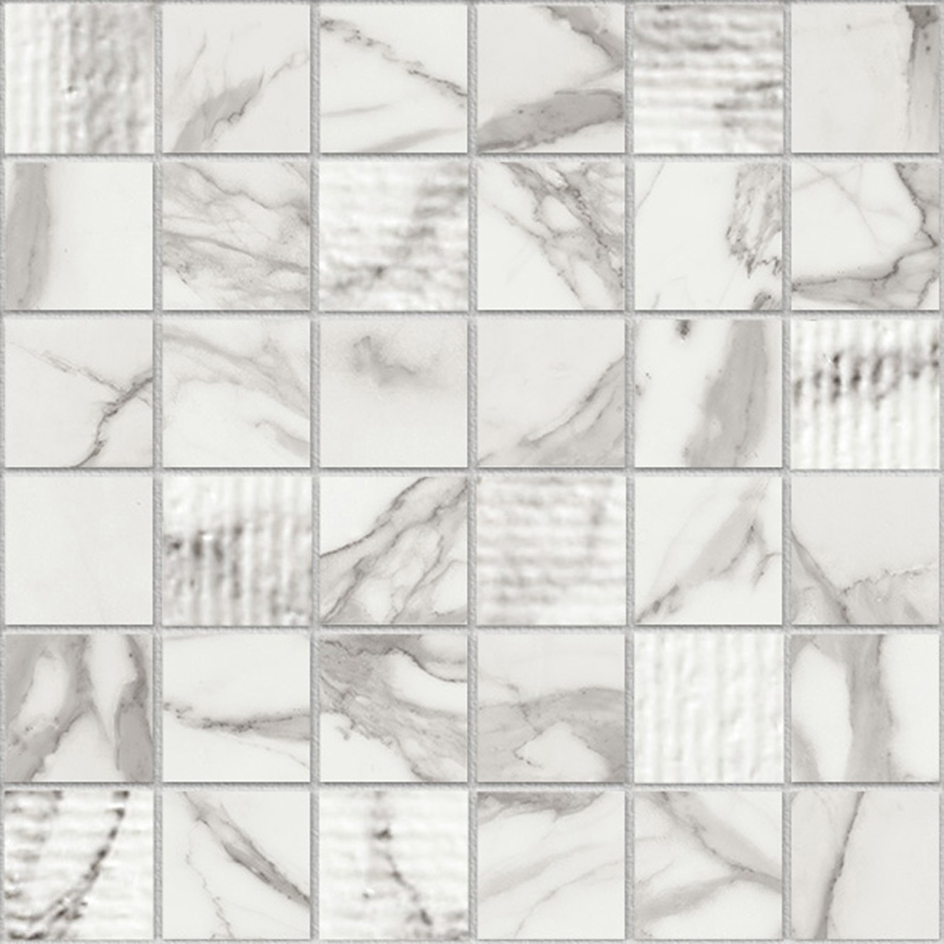 Display product Marstood | Marble 01 | Statuario Mosaic Mix from manufacturer TERRATINTA GROUP