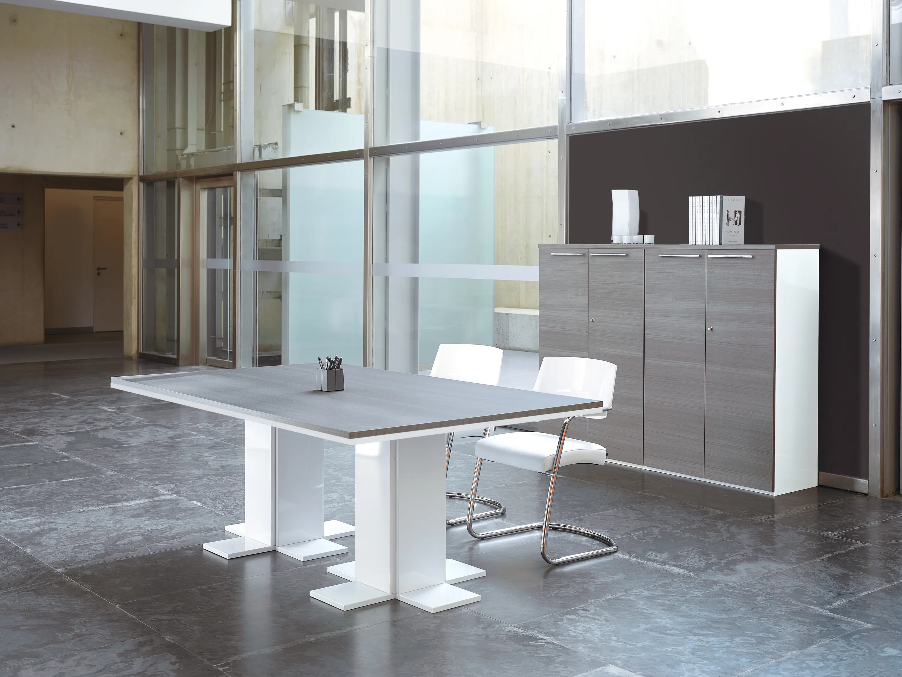 Ofifran - Urbana teak natural marron juntas