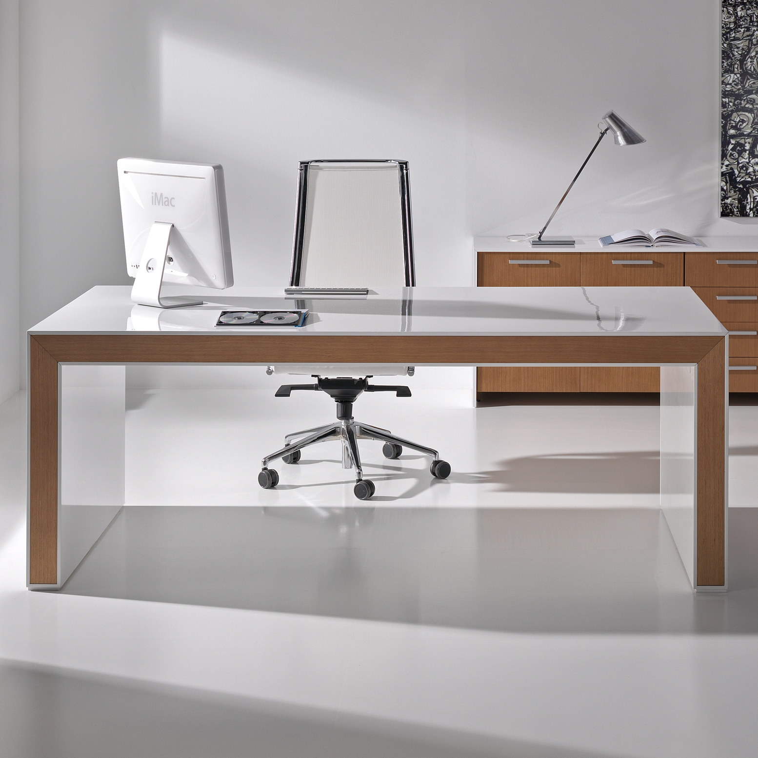 Display product Belesa blanco nogal from manufacturer Ofifran