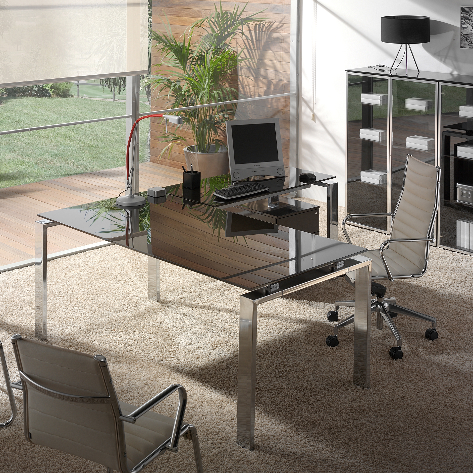 Display product Concepto Free | Cromo | Cristal Marron from manufacturer Ofifran