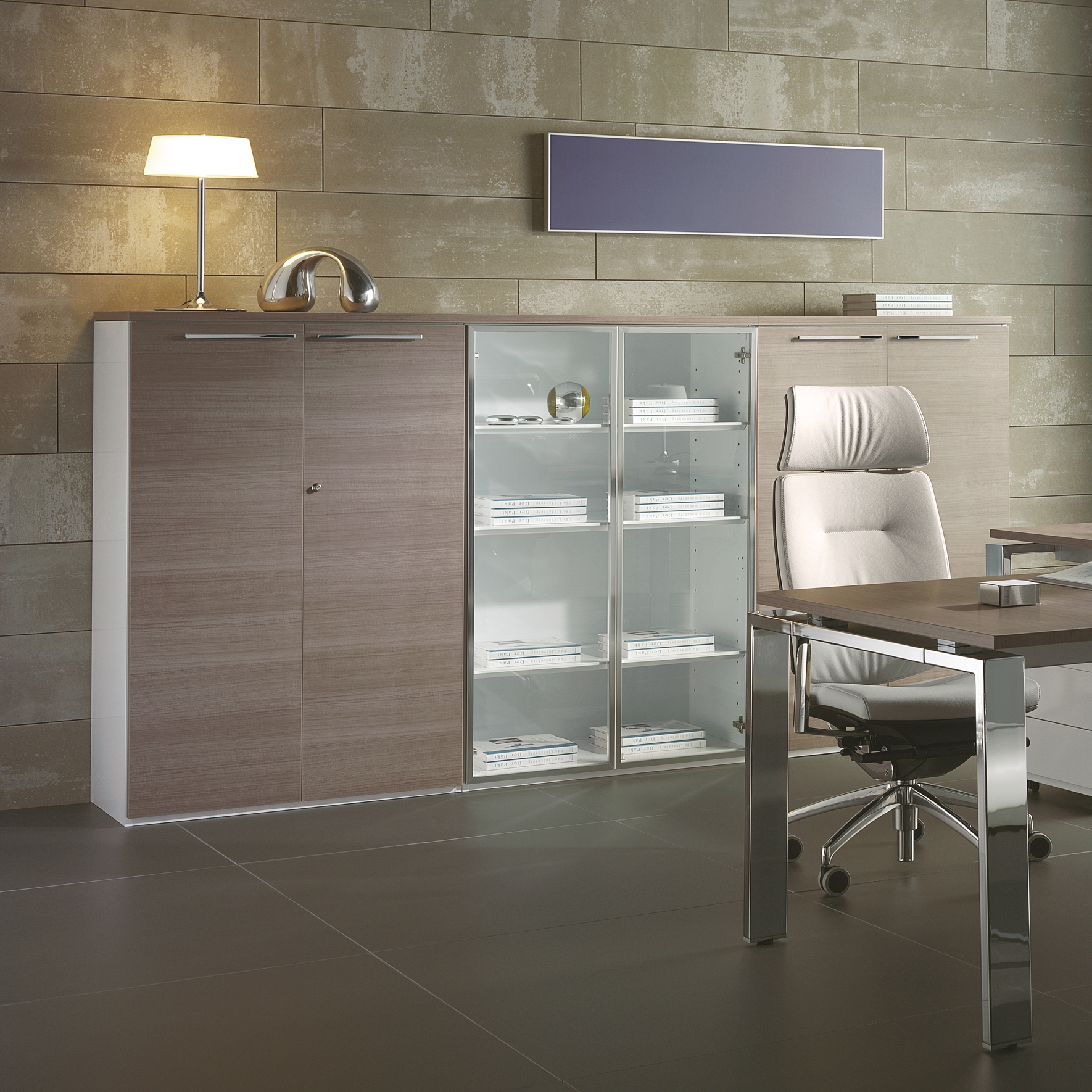 Display product Concepto Free | Cromo | Teka Ceniza from manufacturer Ofifran