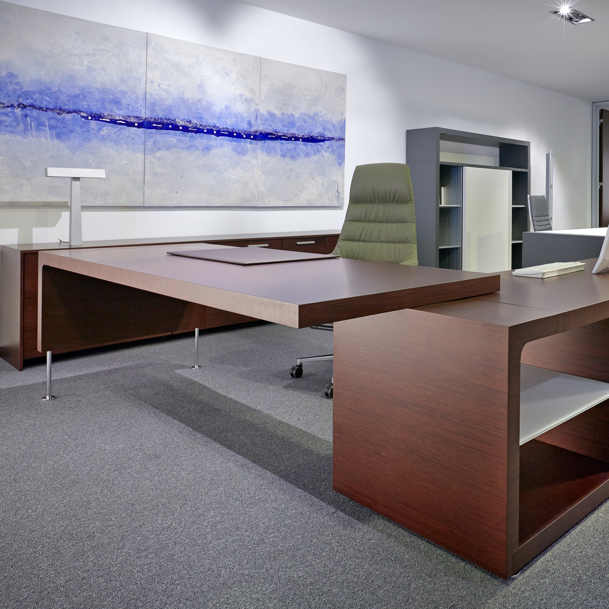 Display product Prima Sinfonia mesa con mueble auxiliar from manufacturer Ofifran