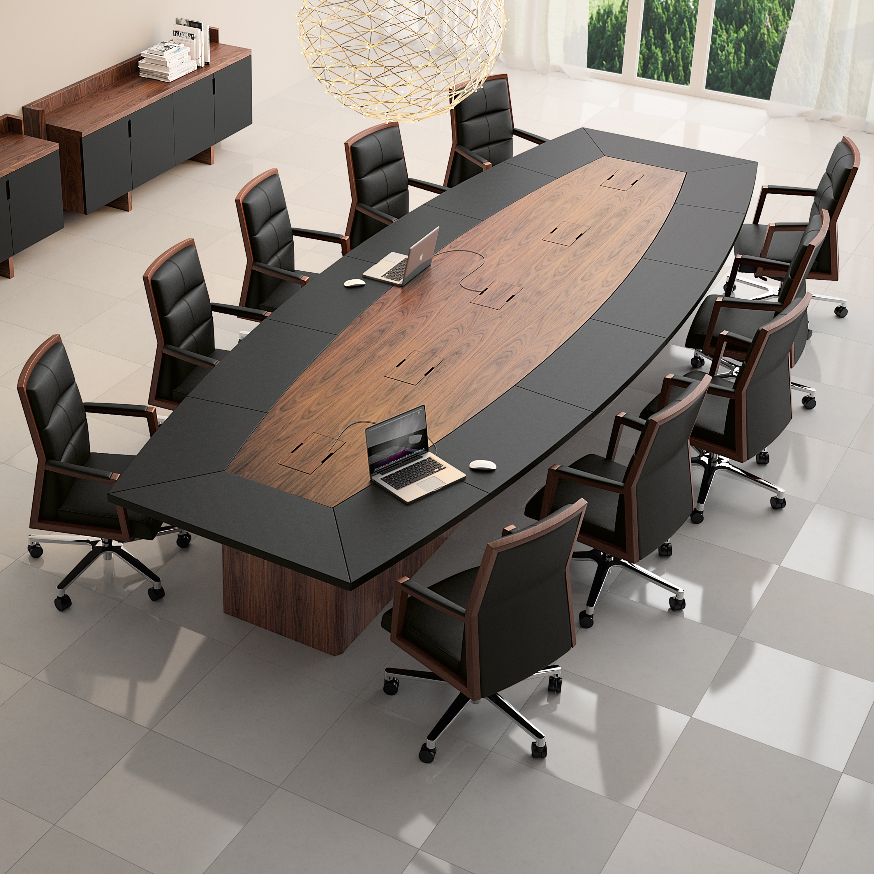 Afficher le produit Freeport Conference Table du fabricant Ofifran