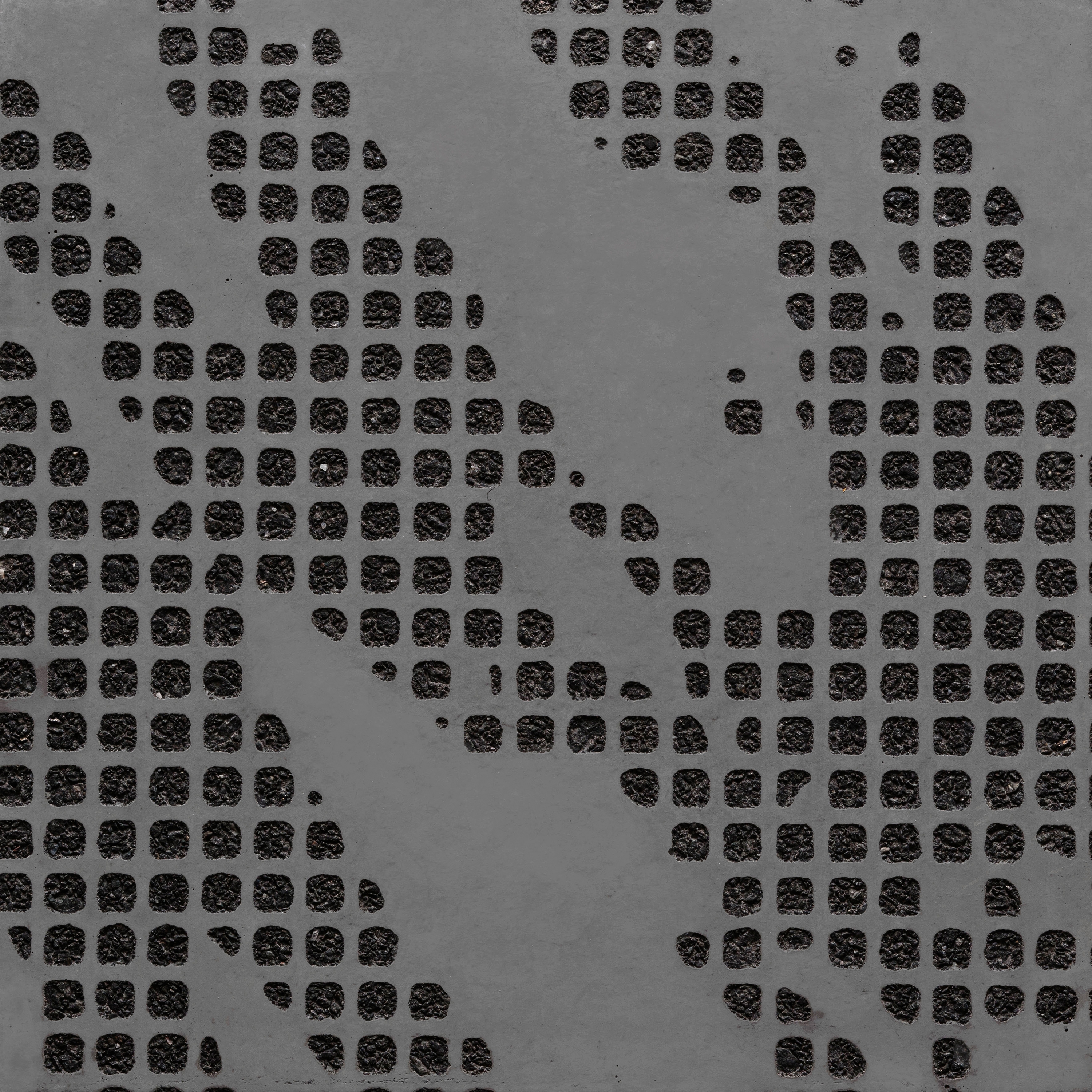 Display product GCFlow Grass black cement - black aggregate from manufacturer Graphic Concrete