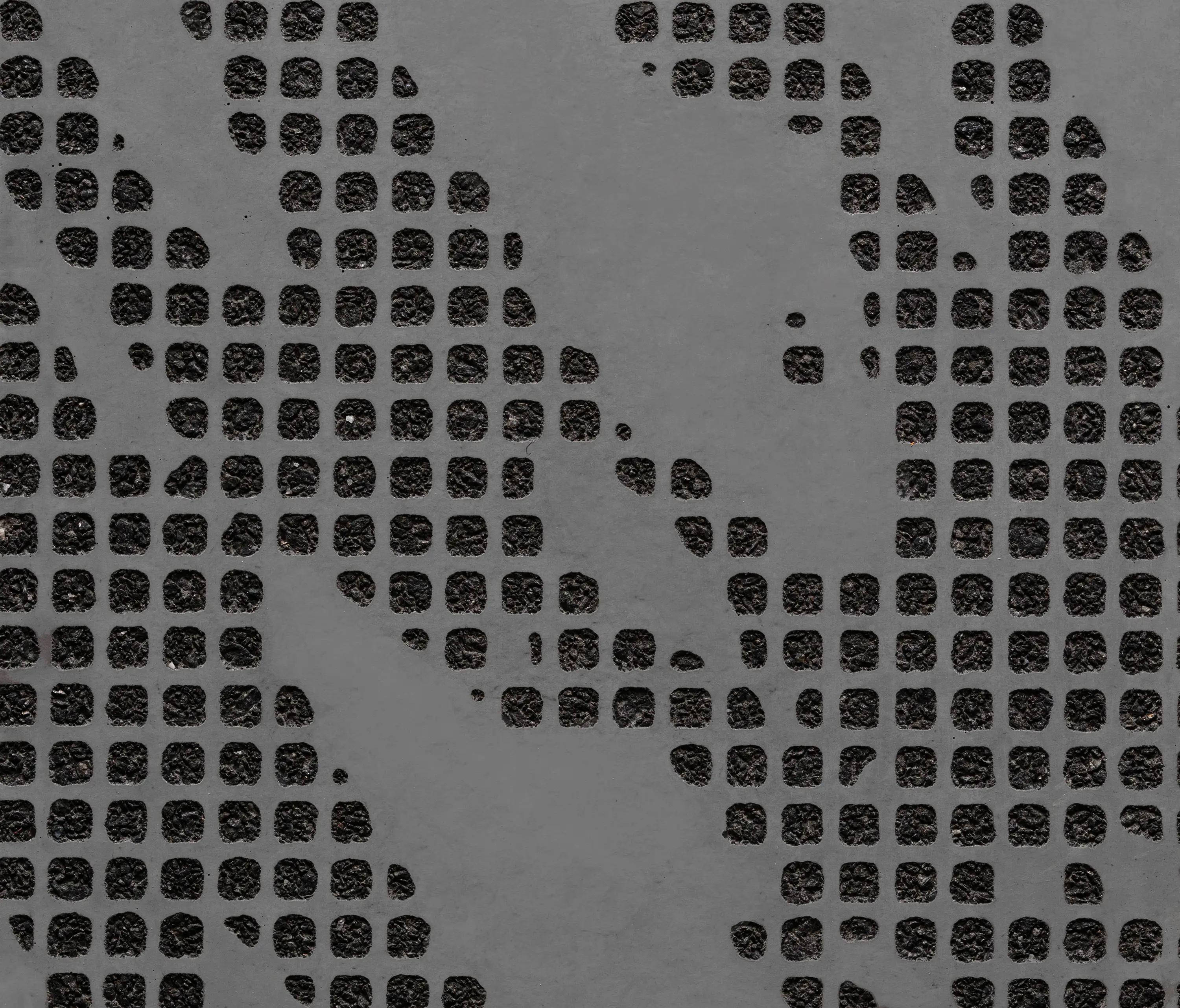 Graphic Concrete - GCFlow Grass black cement - black aggregate