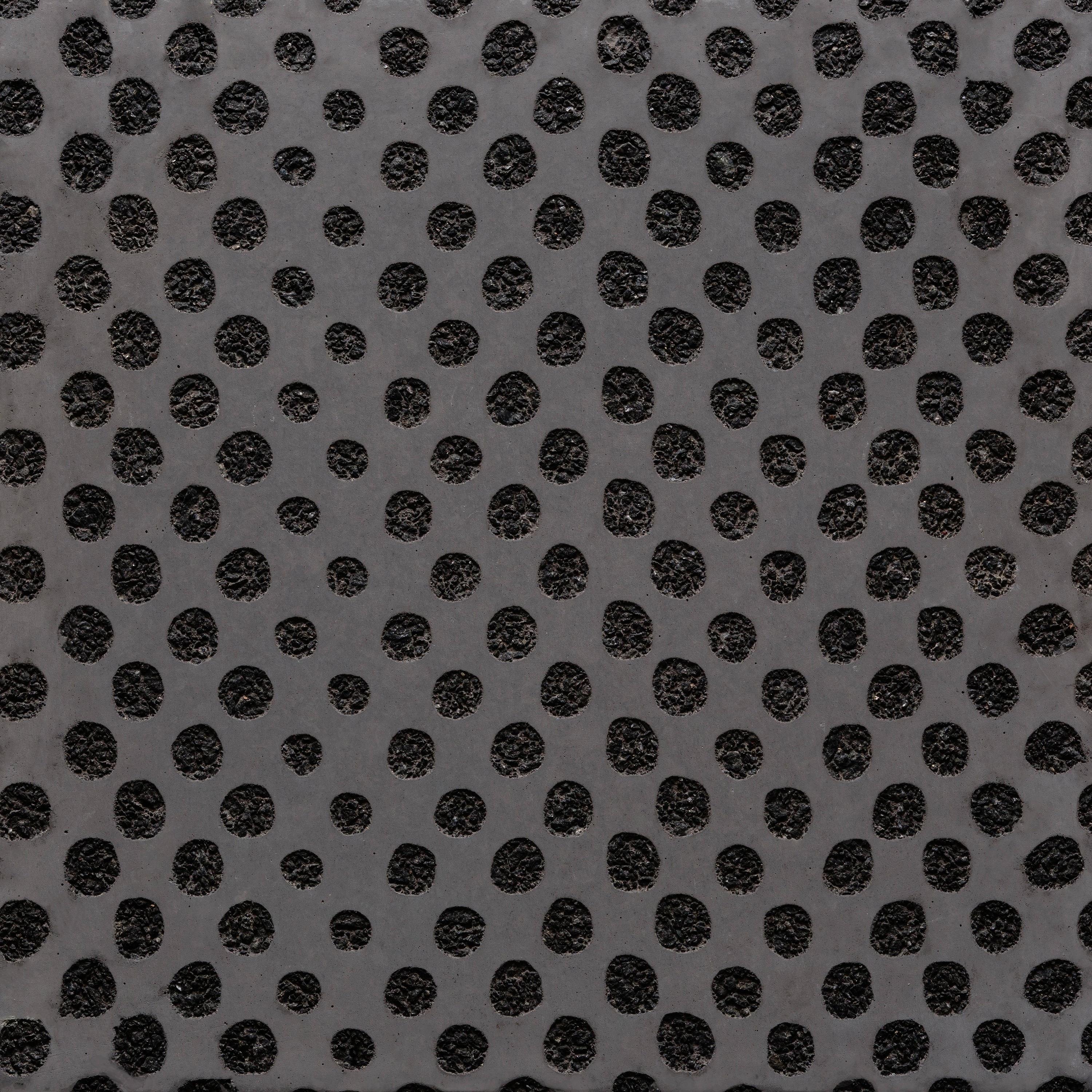 Display product GCGeo Square black cement - black aggregate from manufacturer Graphic Concrete