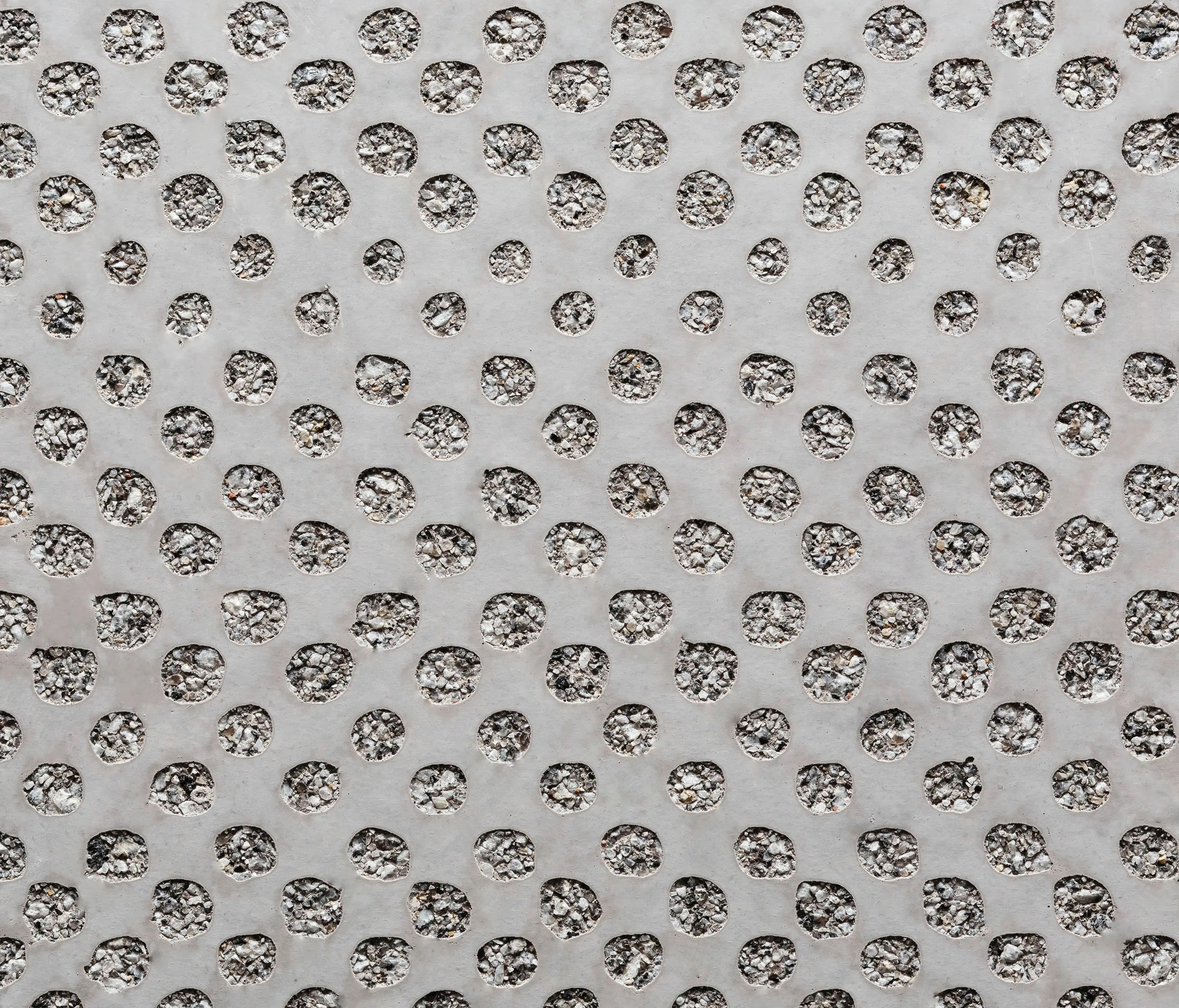 Graphic Concrete - GCGeo Square grey cement - grey aggregate