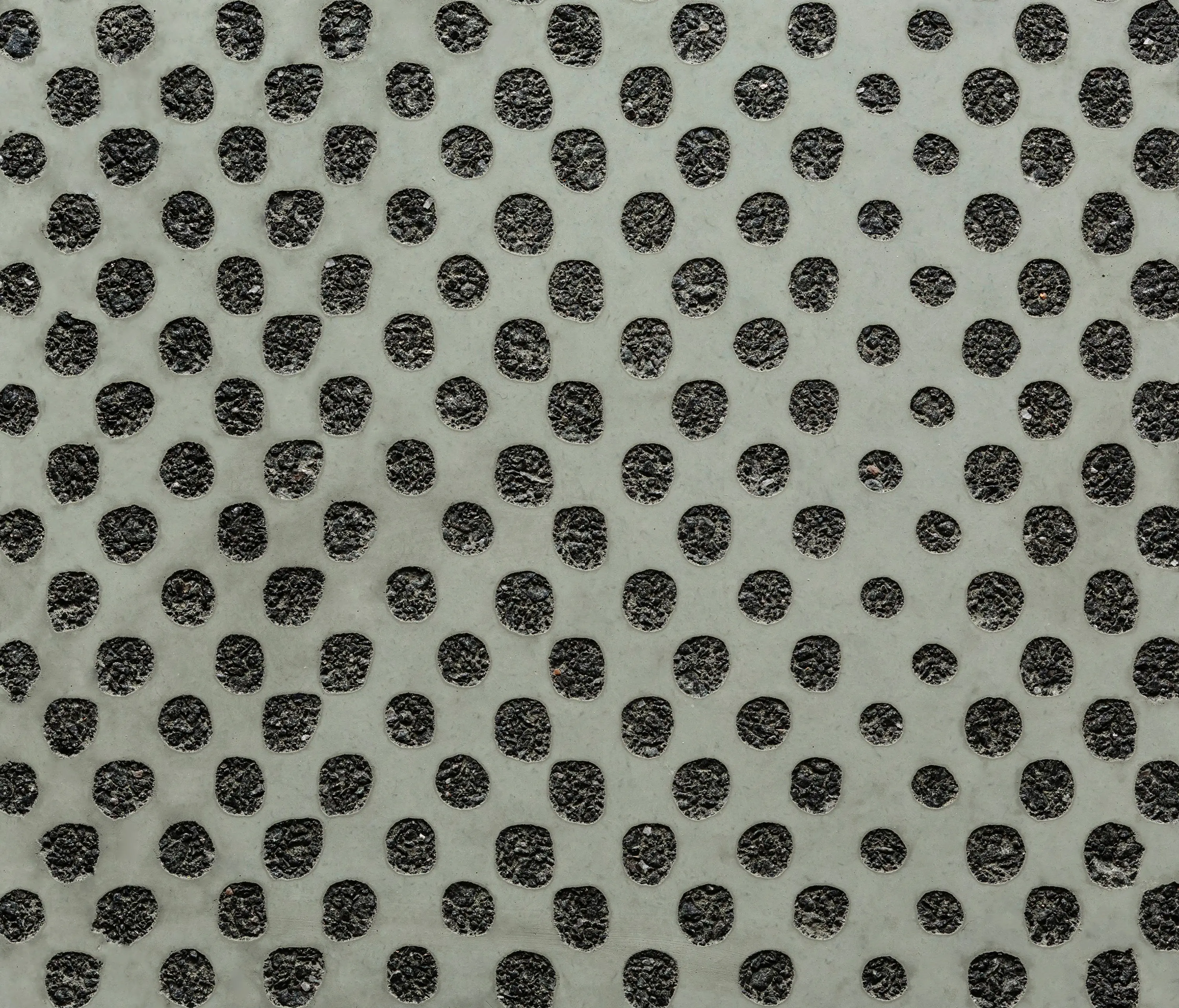 Graphic Concrete - GCGeo Square green cement - black aggregate