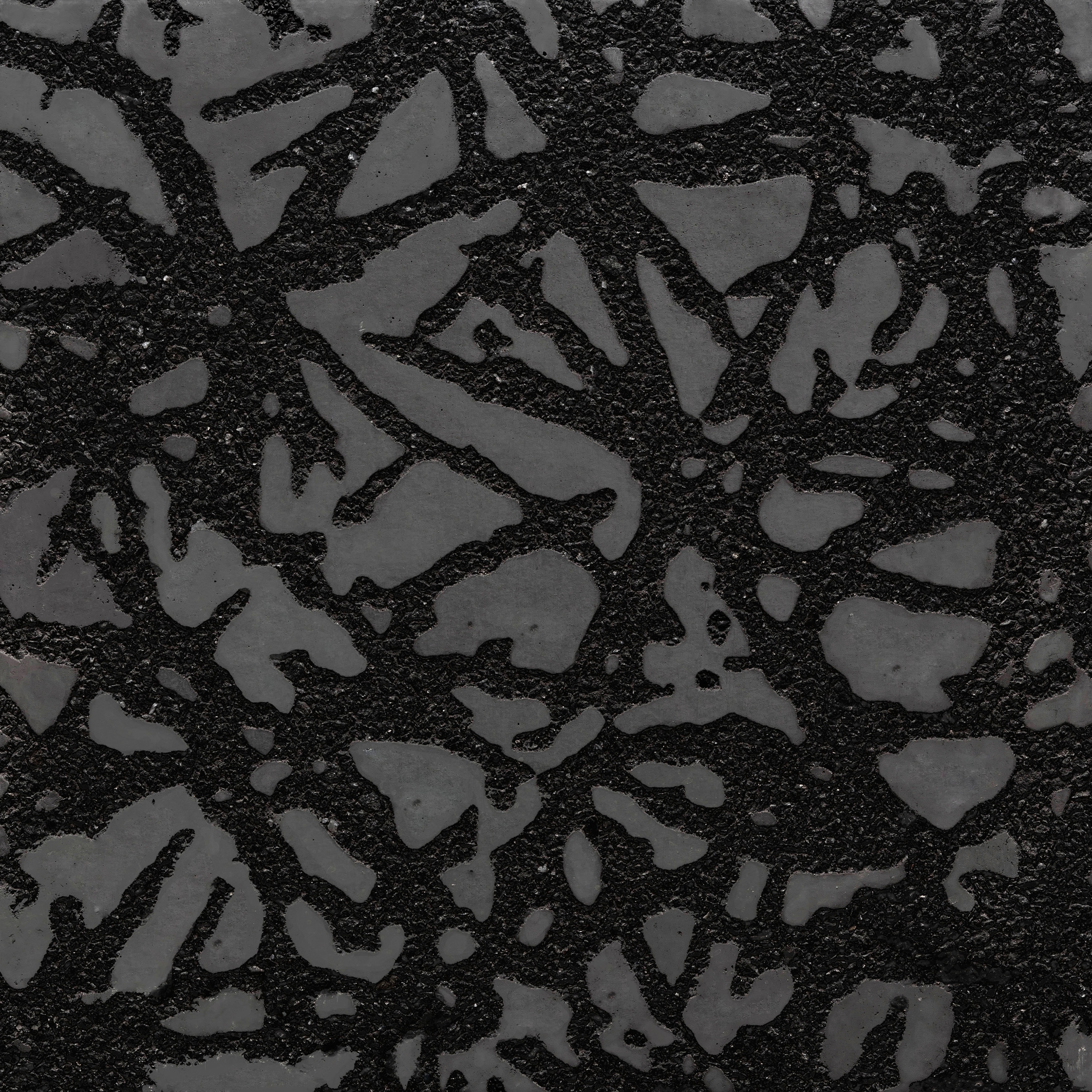 Afficher le produit GCTexture Stars nega black cement - black aggregate du fabricant Graphic Concrete