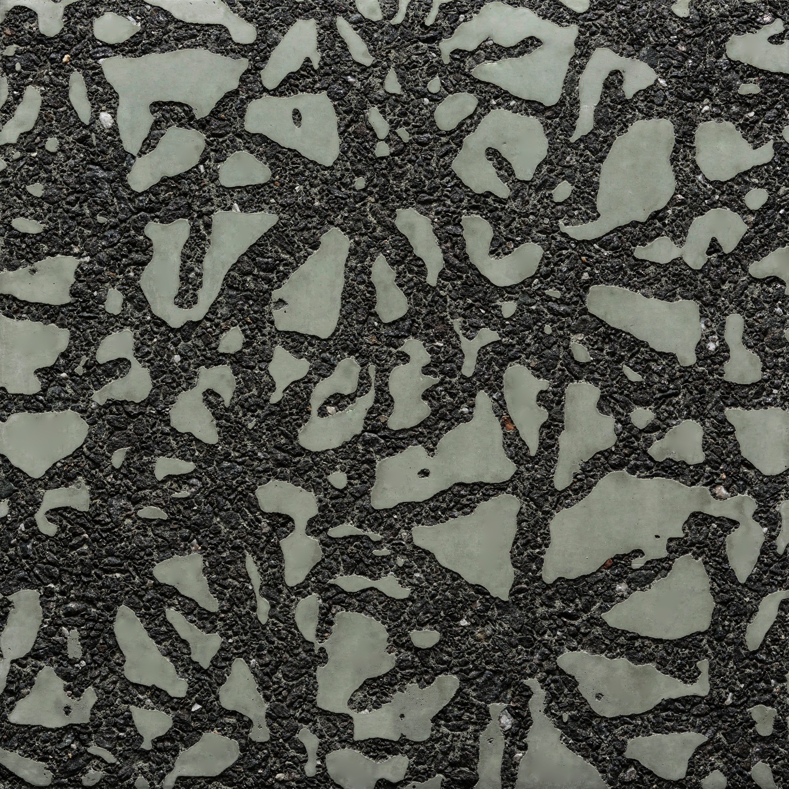 Afficher le produit GCTexture Stars nega green cement - black aggregate du fabricant Graphic Concrete