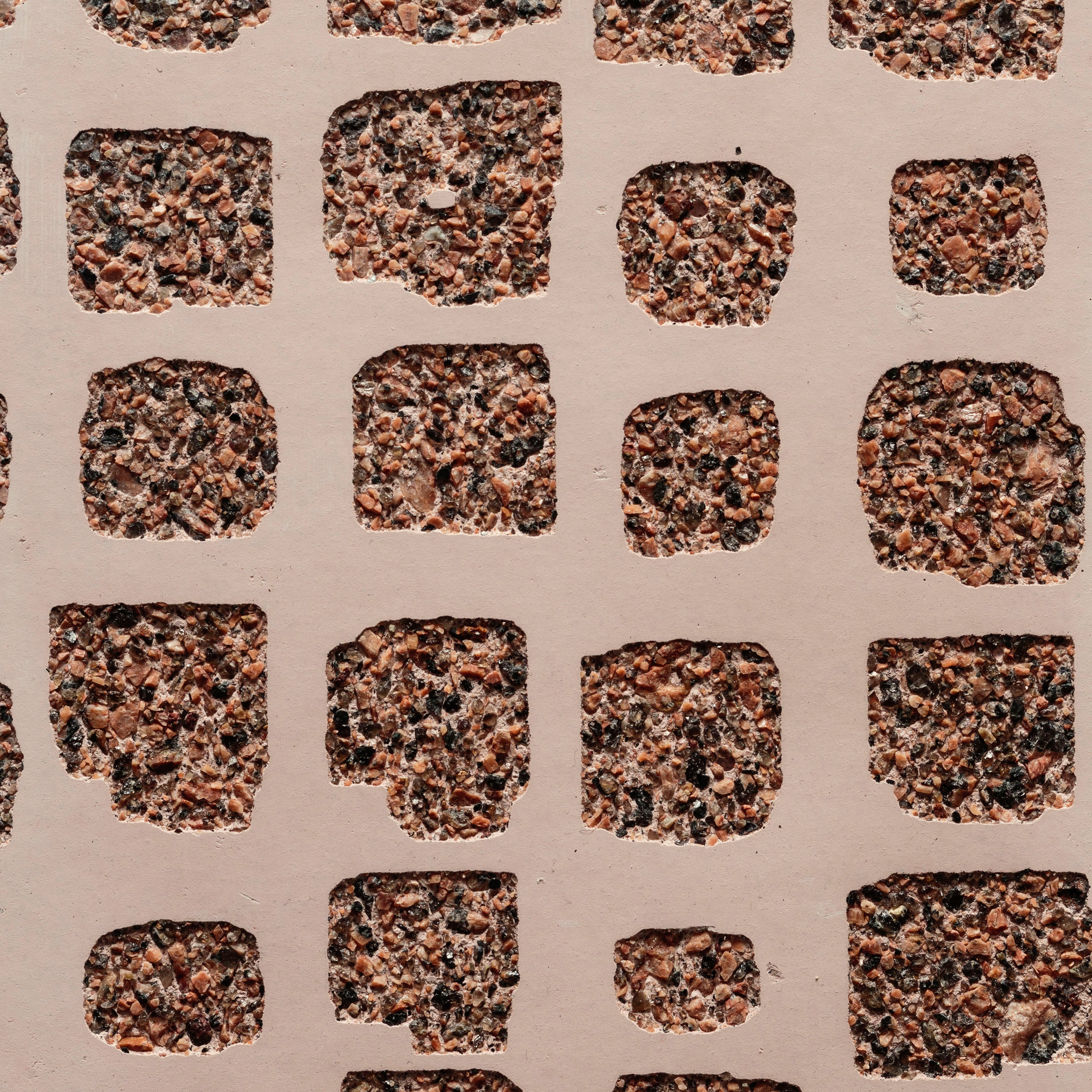 Display product GCTexture Turtle nega red cement - red aggregate from manufacturer Graphic Concrete
